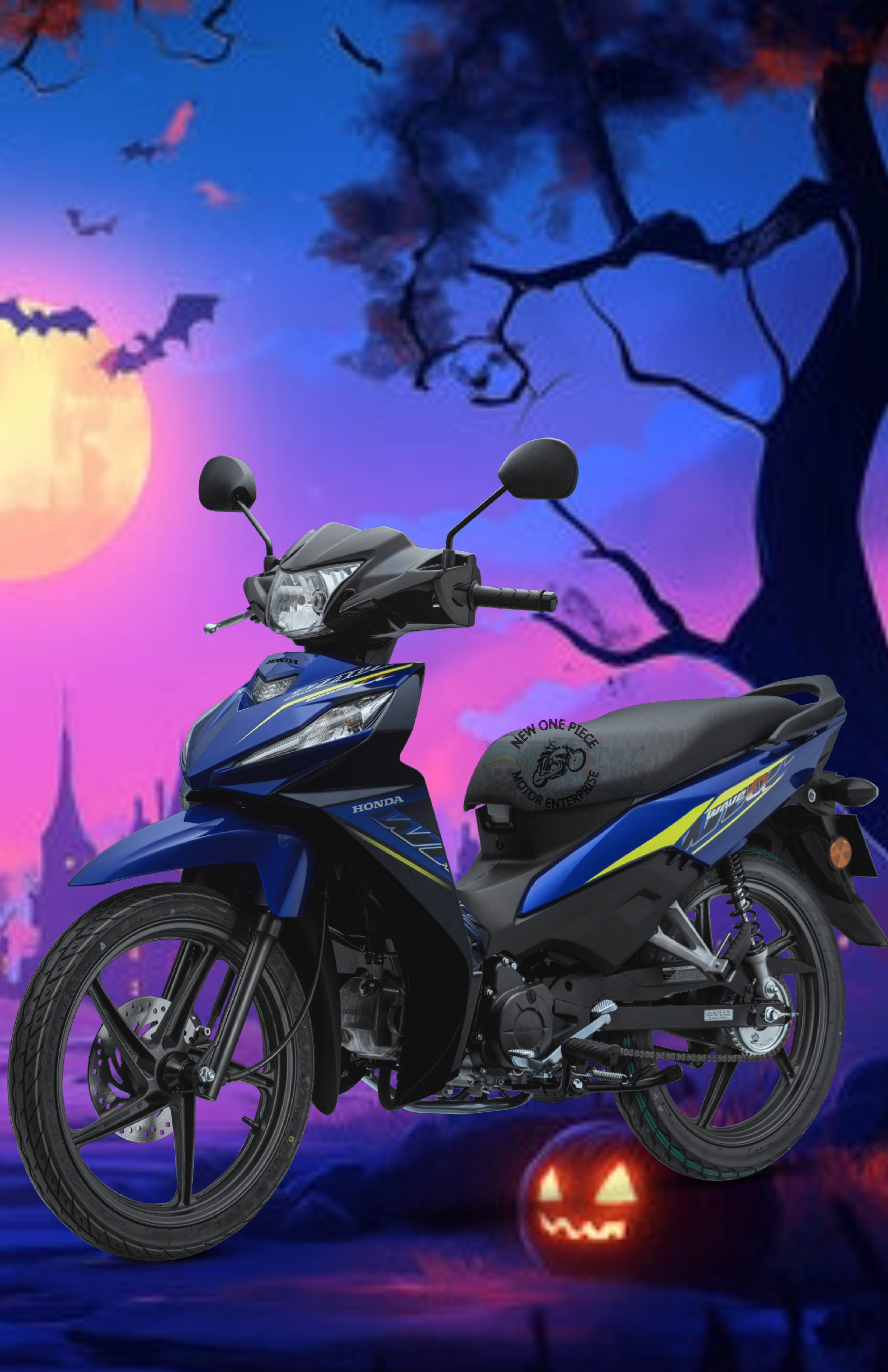 HONDA WAVE ALPHA (BLUE)