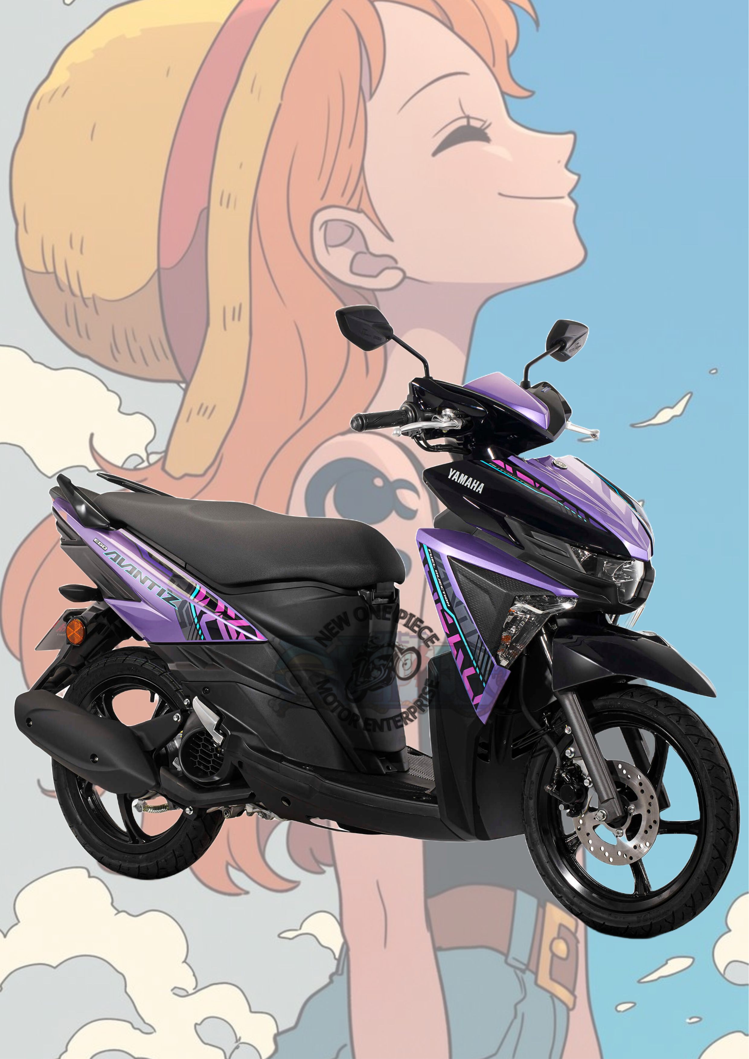 YAMAHA EGO AVANTIZ (Purple)