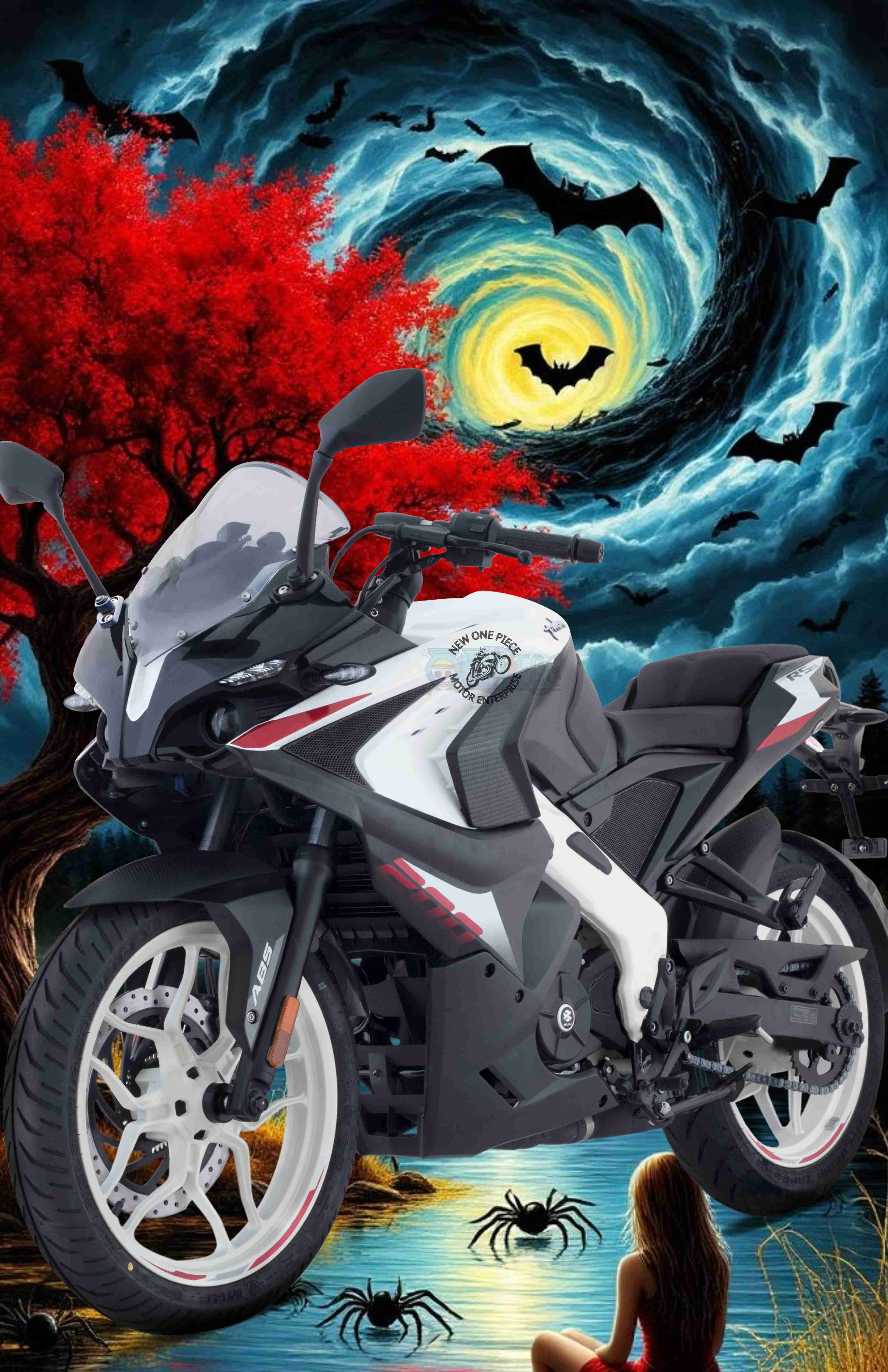 MODENAS PULSAR RS200 (PEARL WHITE)