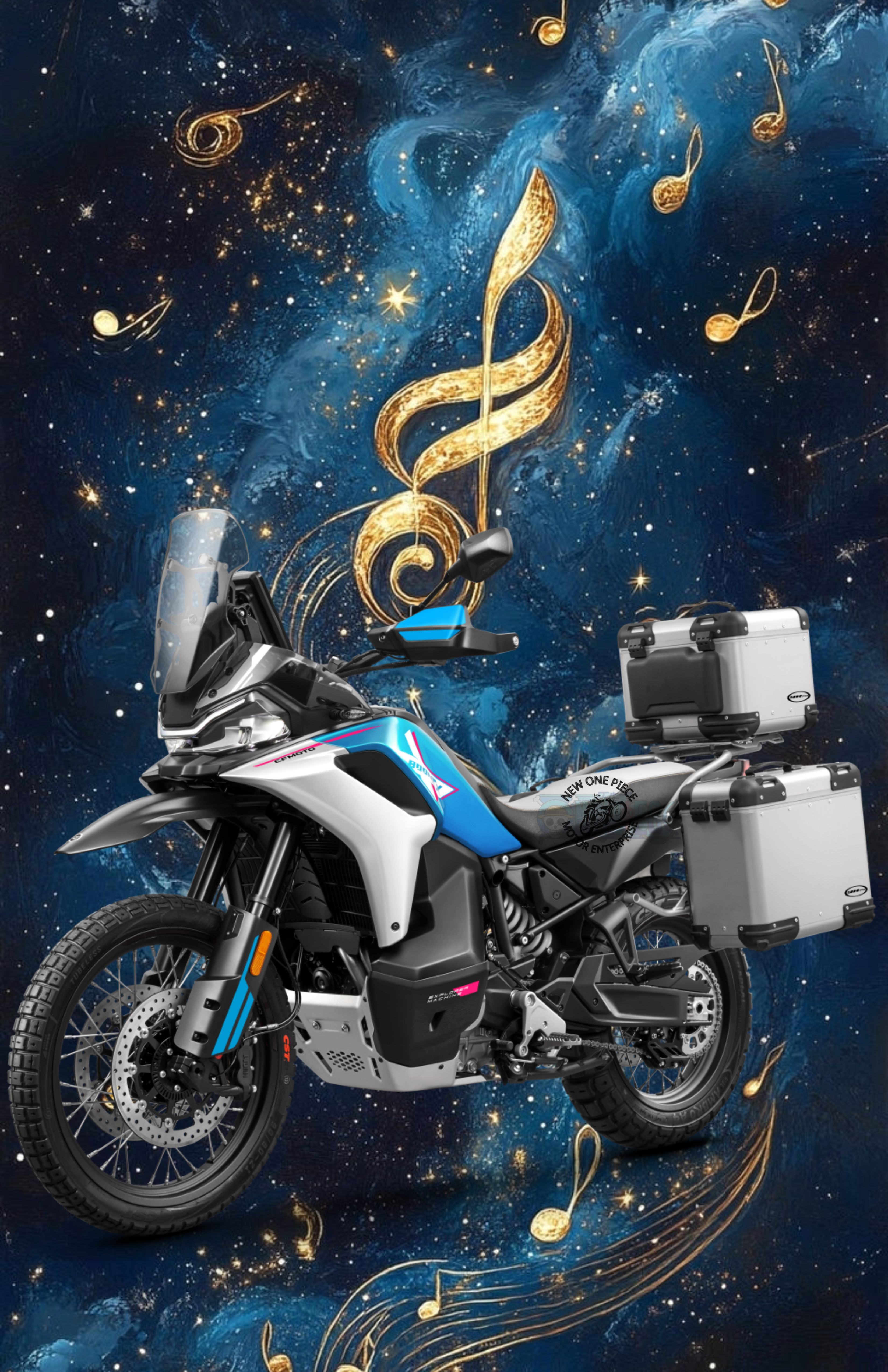 CFMOTO 800MT-X (ZEPHYR BLUE)