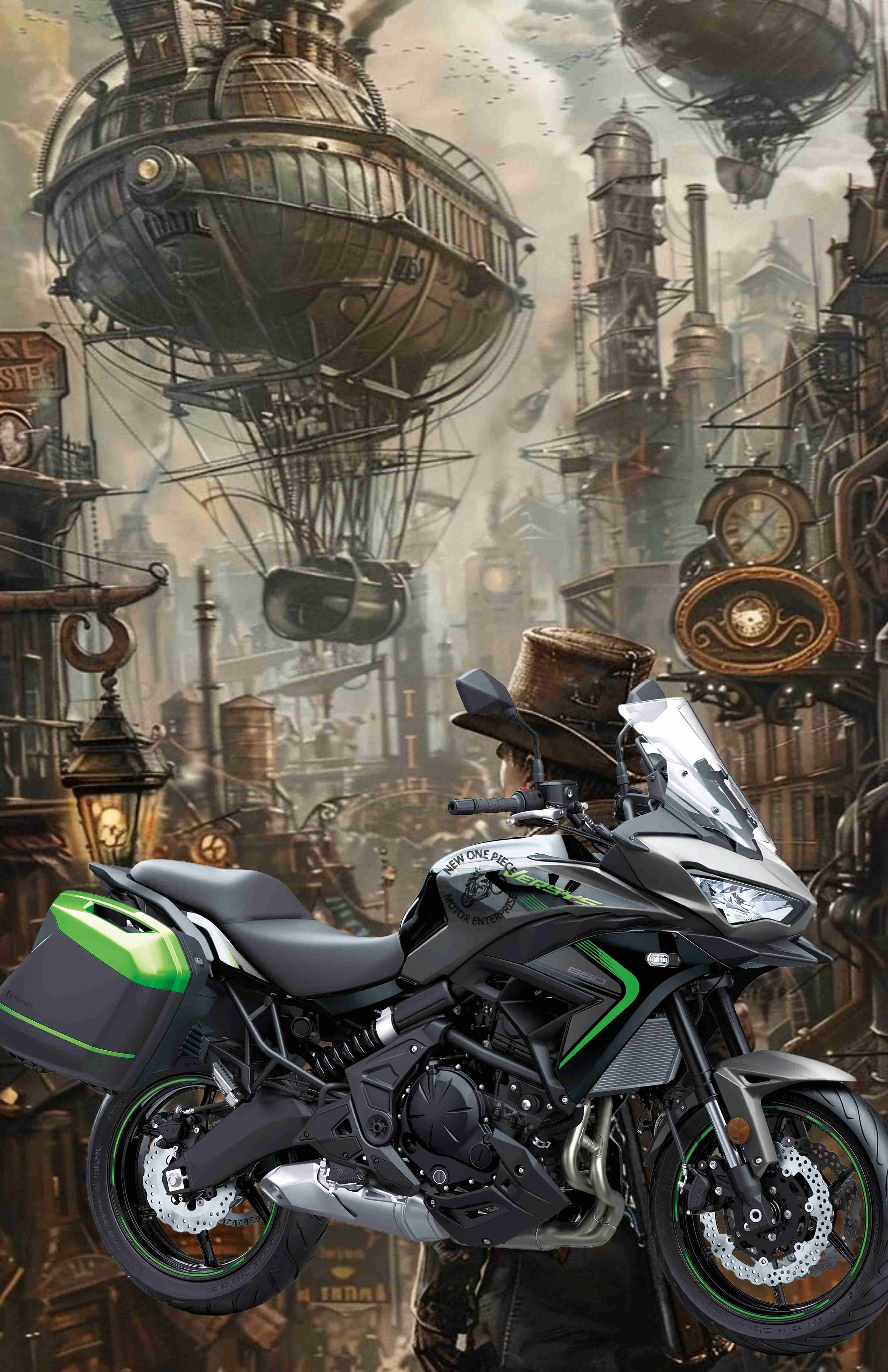 KAWASAKI VERSYS 650SE (CANDY LIME GREEN)