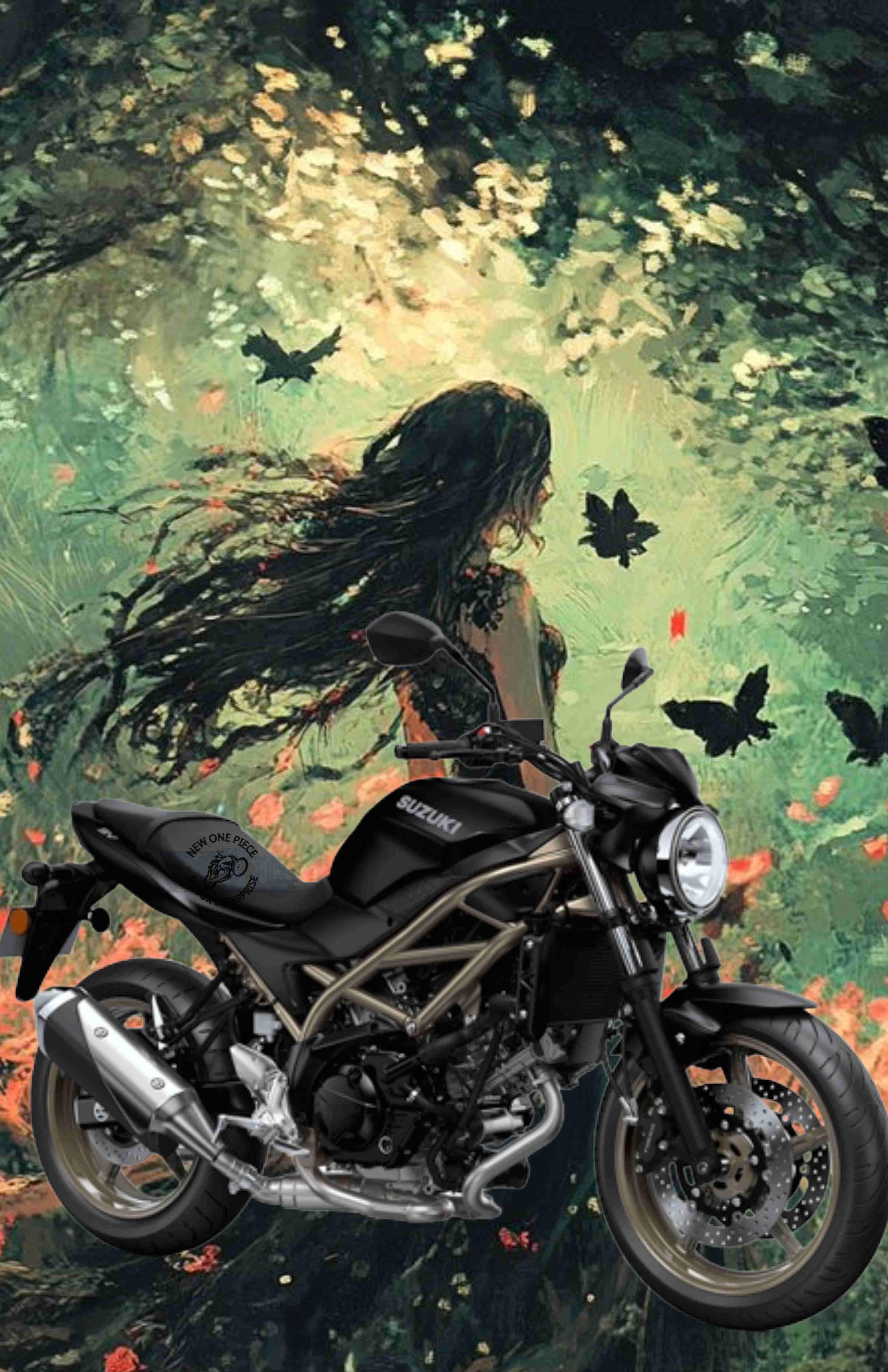 SUZUKI SV650 (METALLIC MAT BLACK)