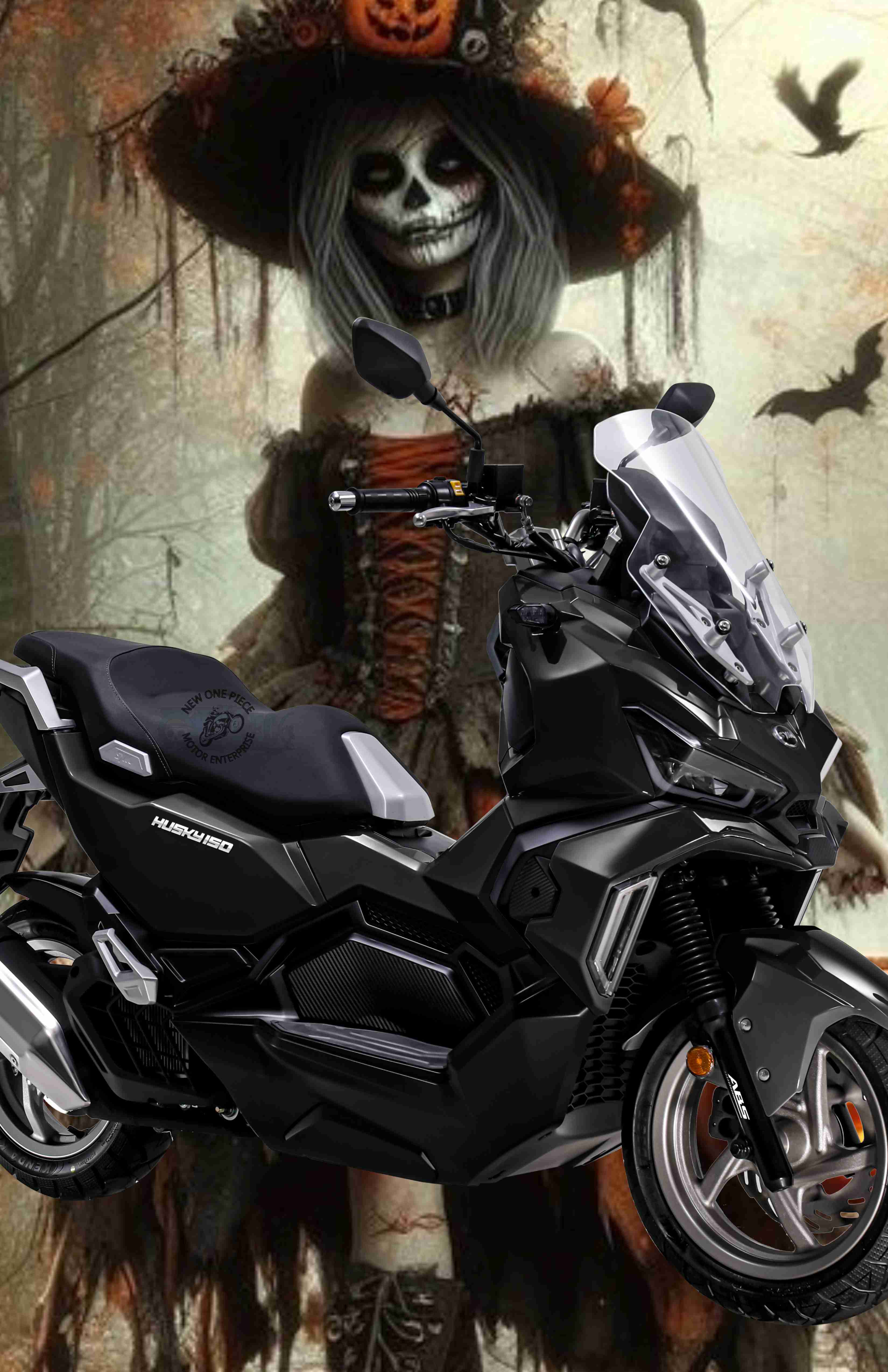 SYM HUSKY 150 (BLACK)
