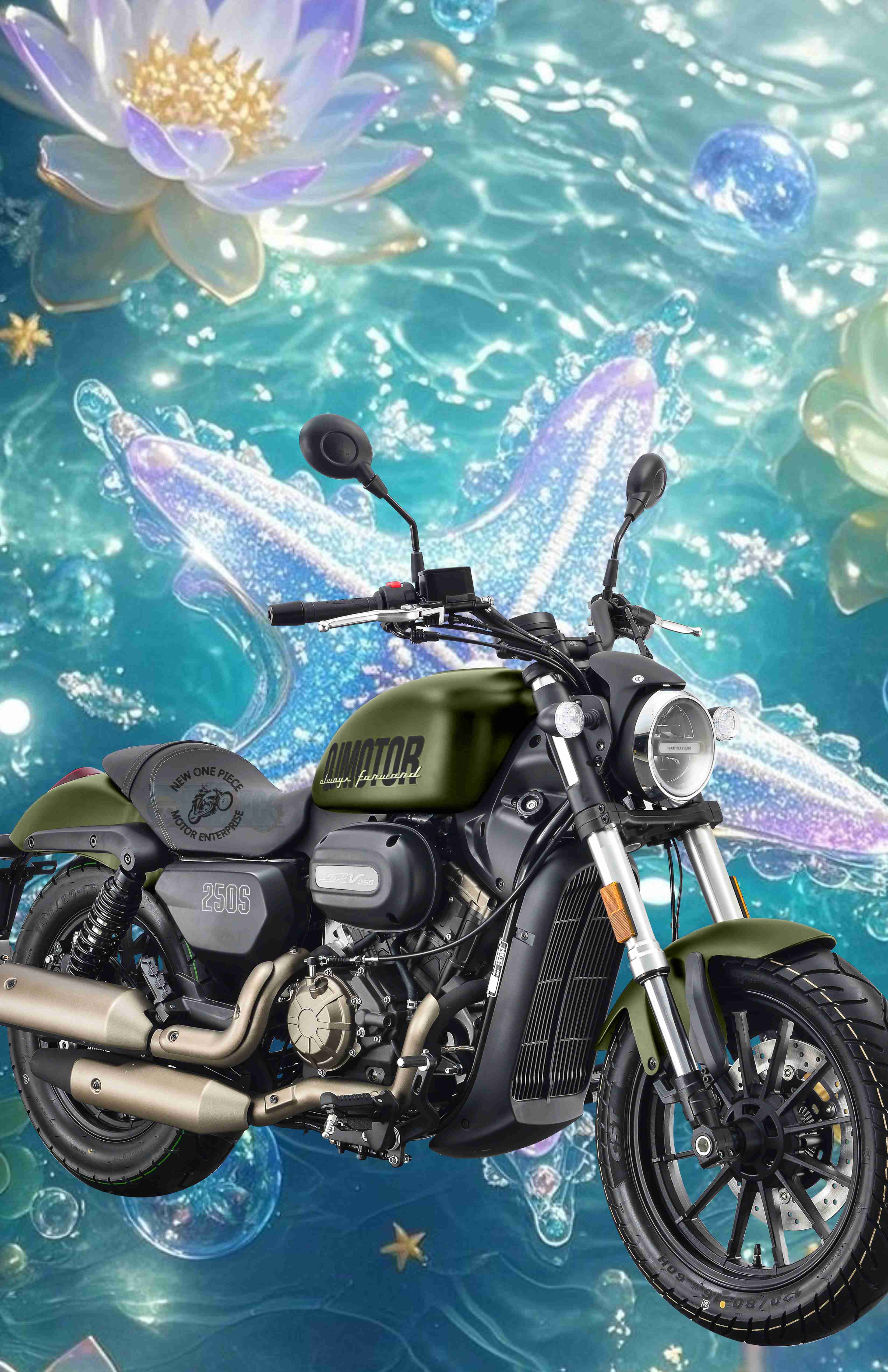 QJMOTOR SRV250 (GREEN)
