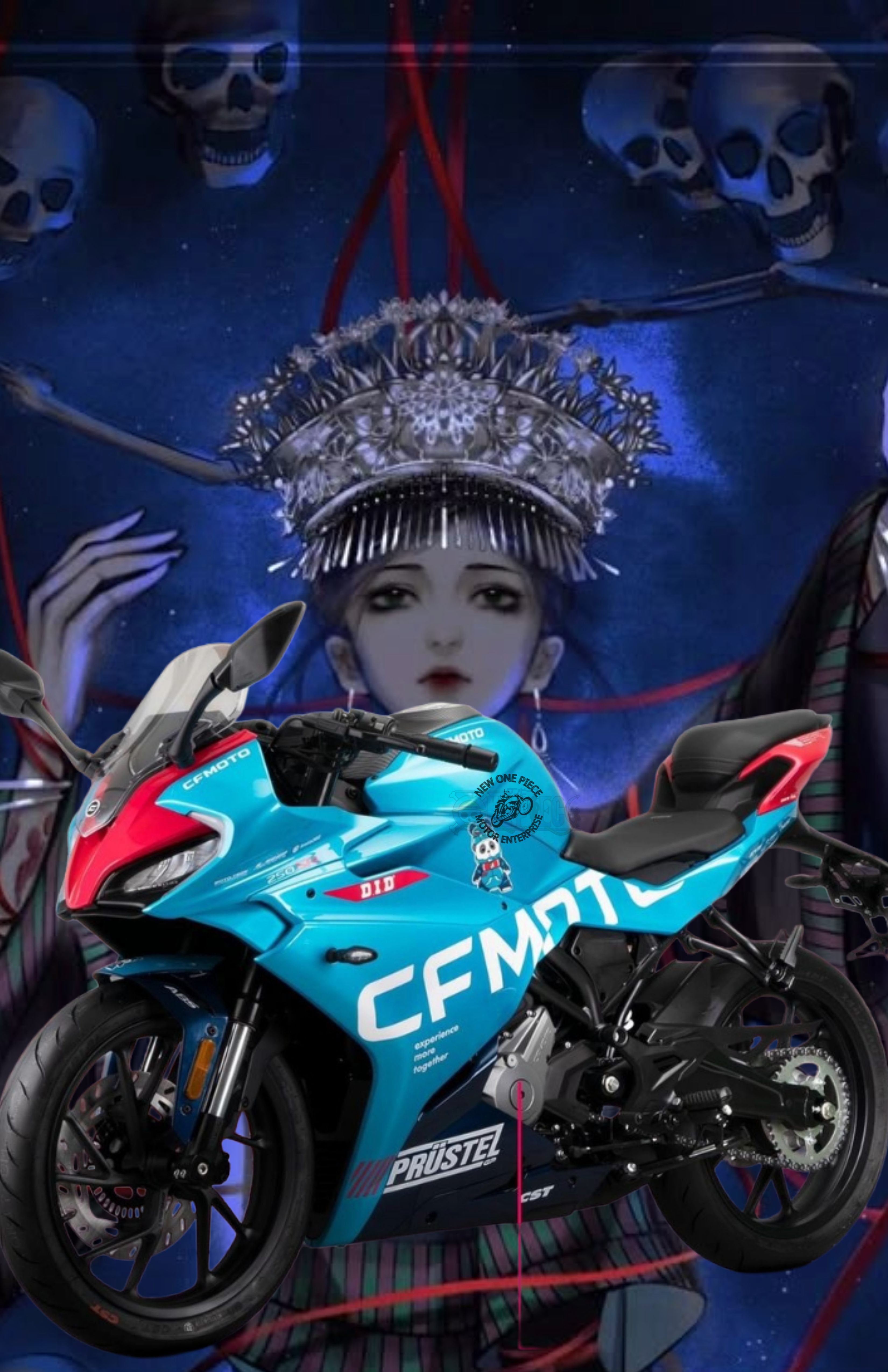 CFMOTO 250SR (MIAMI BLUE)