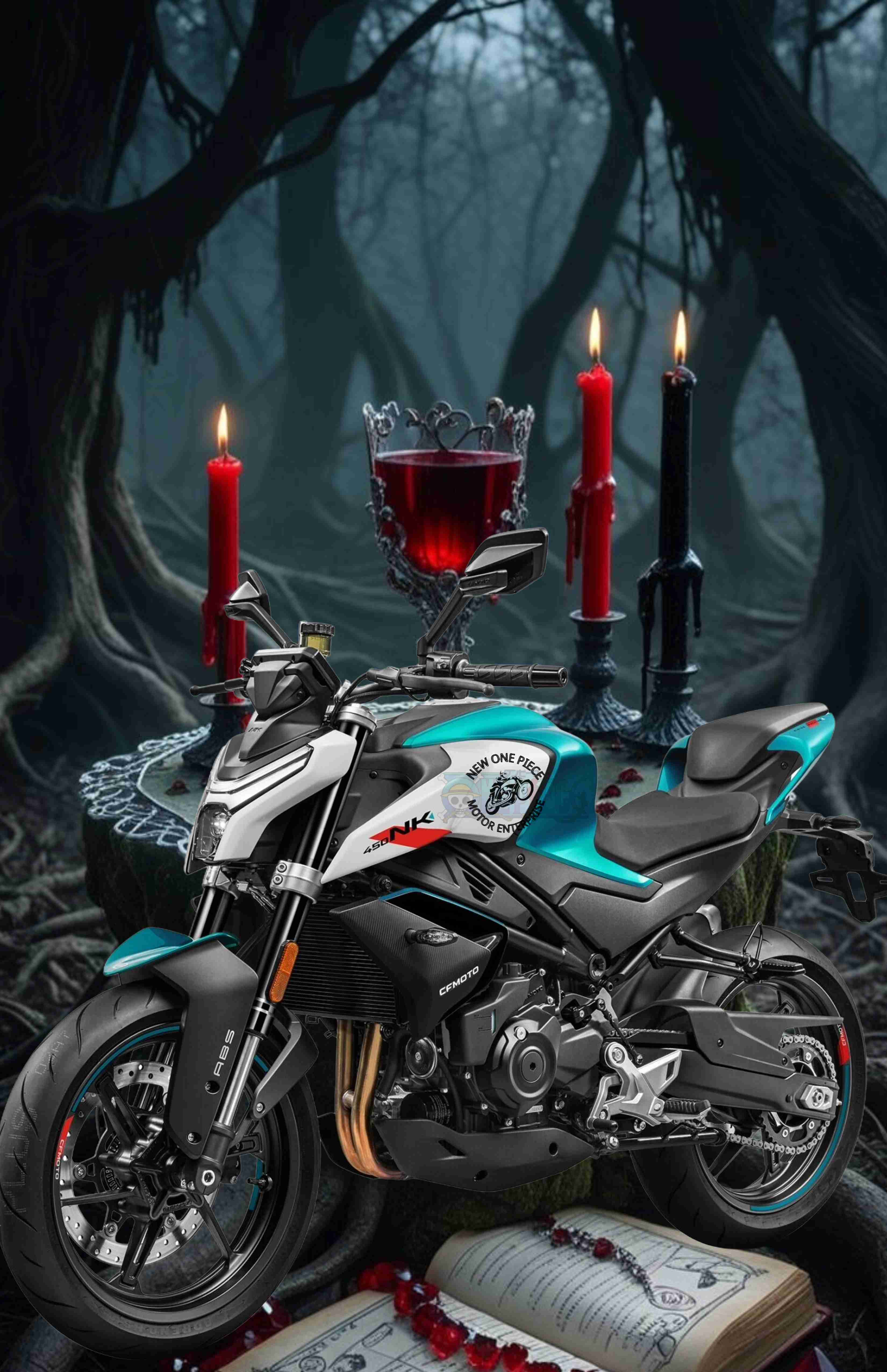 CFMOTO 450NK (ZEPHYR BLUE)