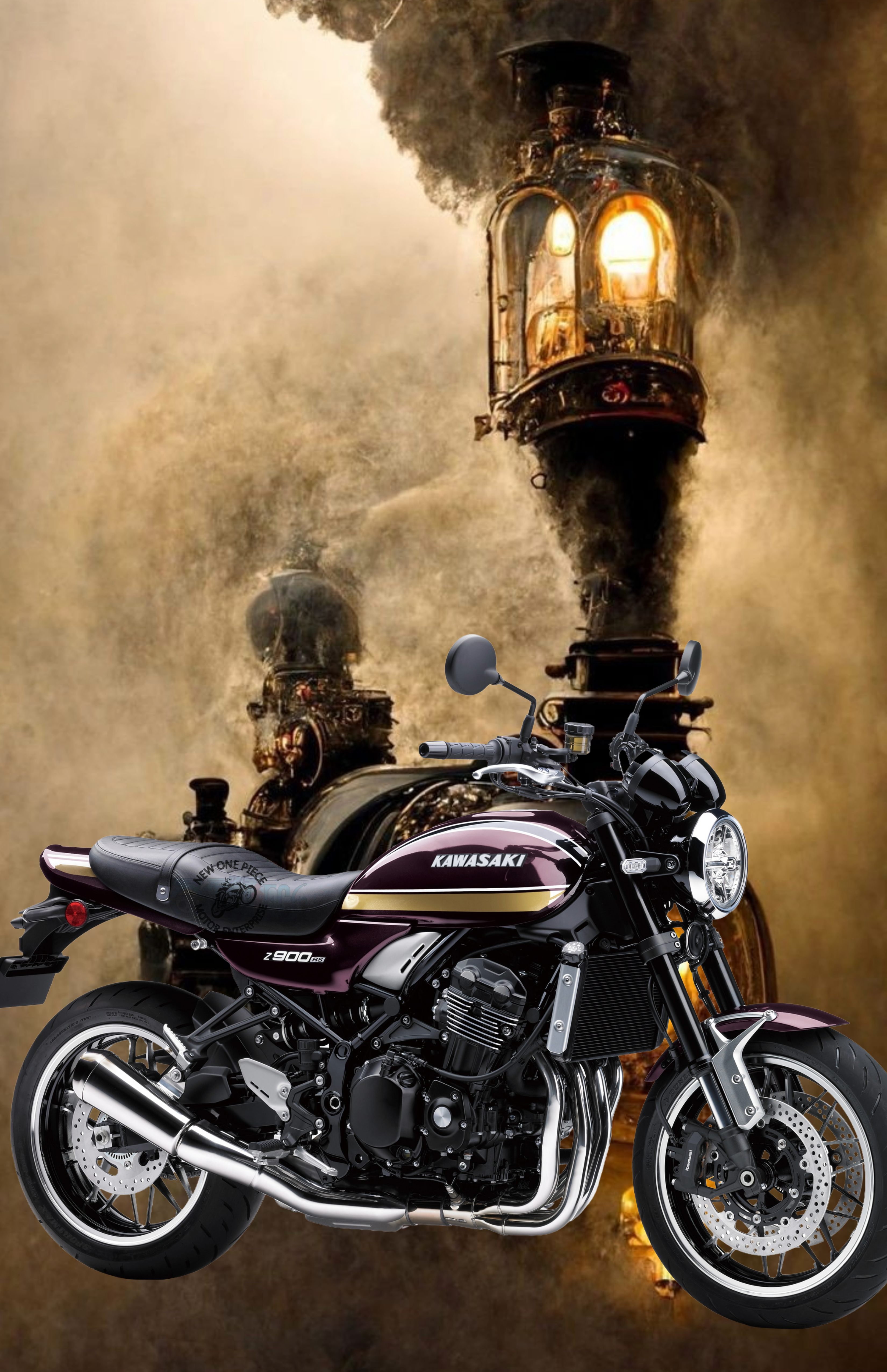 KAWASAKI Z900RS (METALLIC DIABLO BLACK)