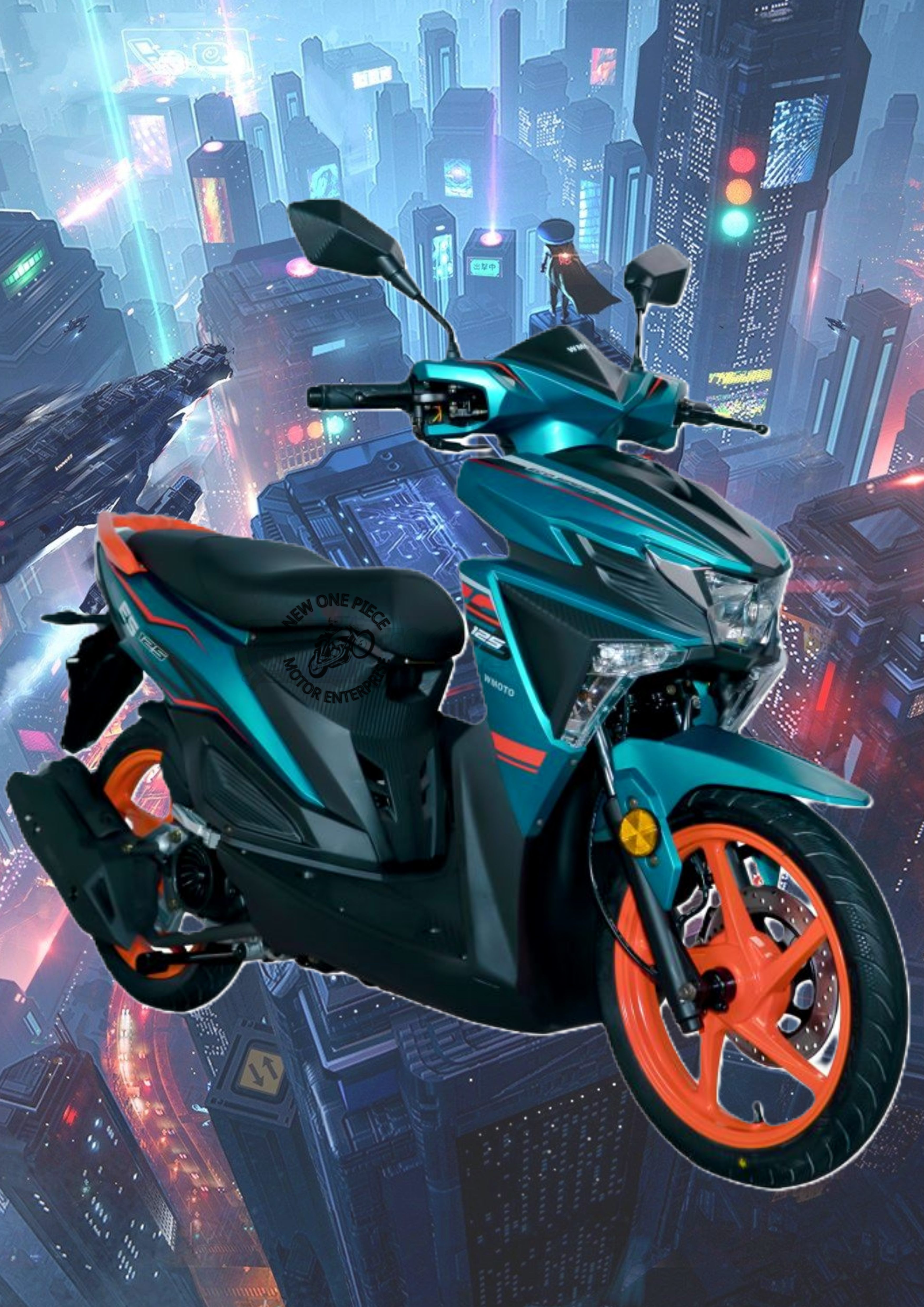WMOTO ES125 SE (TURQUOISE)