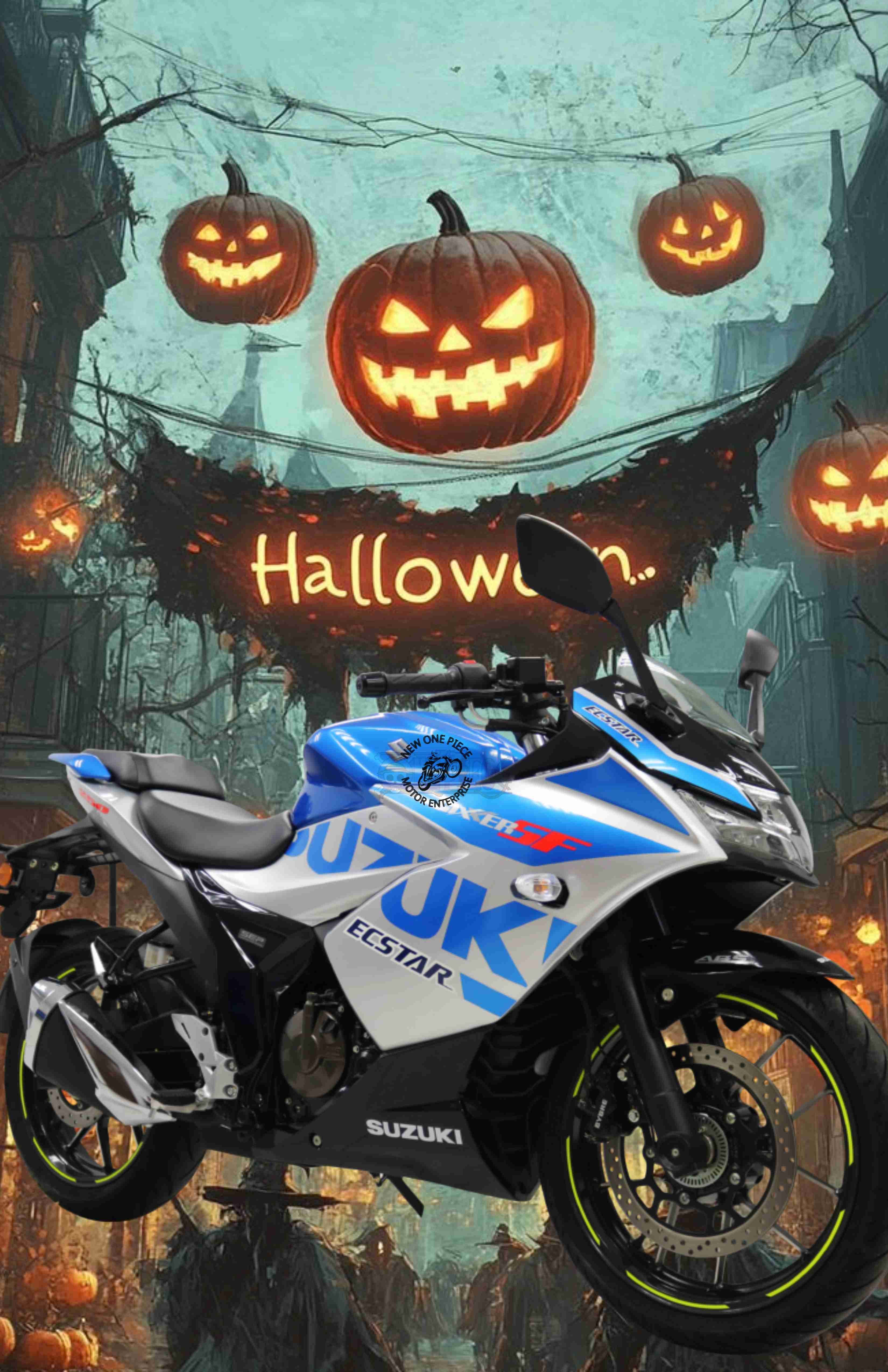 SUZUKI GIXXER SF250 (METALLIC TRITON BLUE)