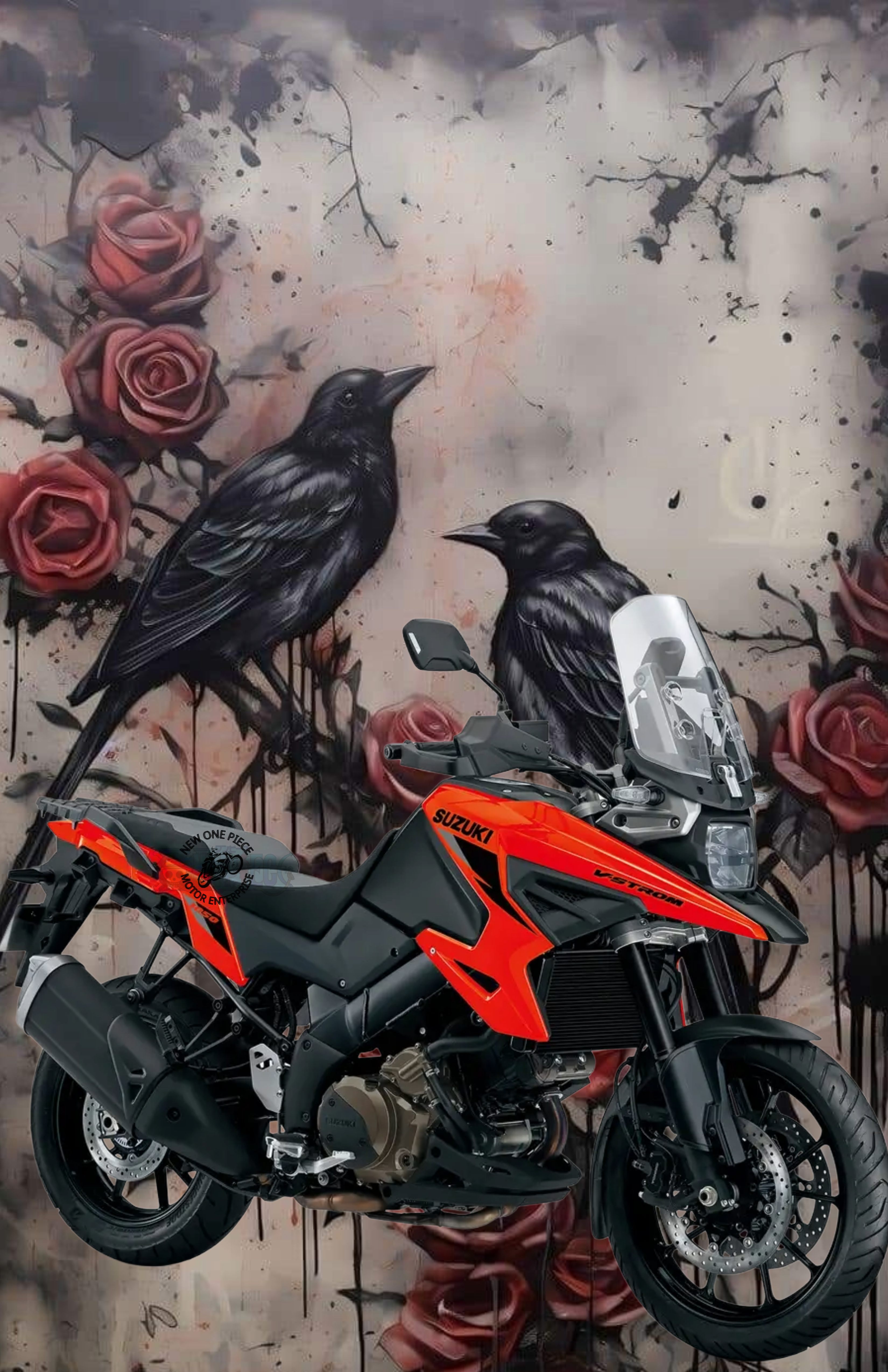 SUZUKI V-STROM 1050 (GLASS BLAZE ORANGE)