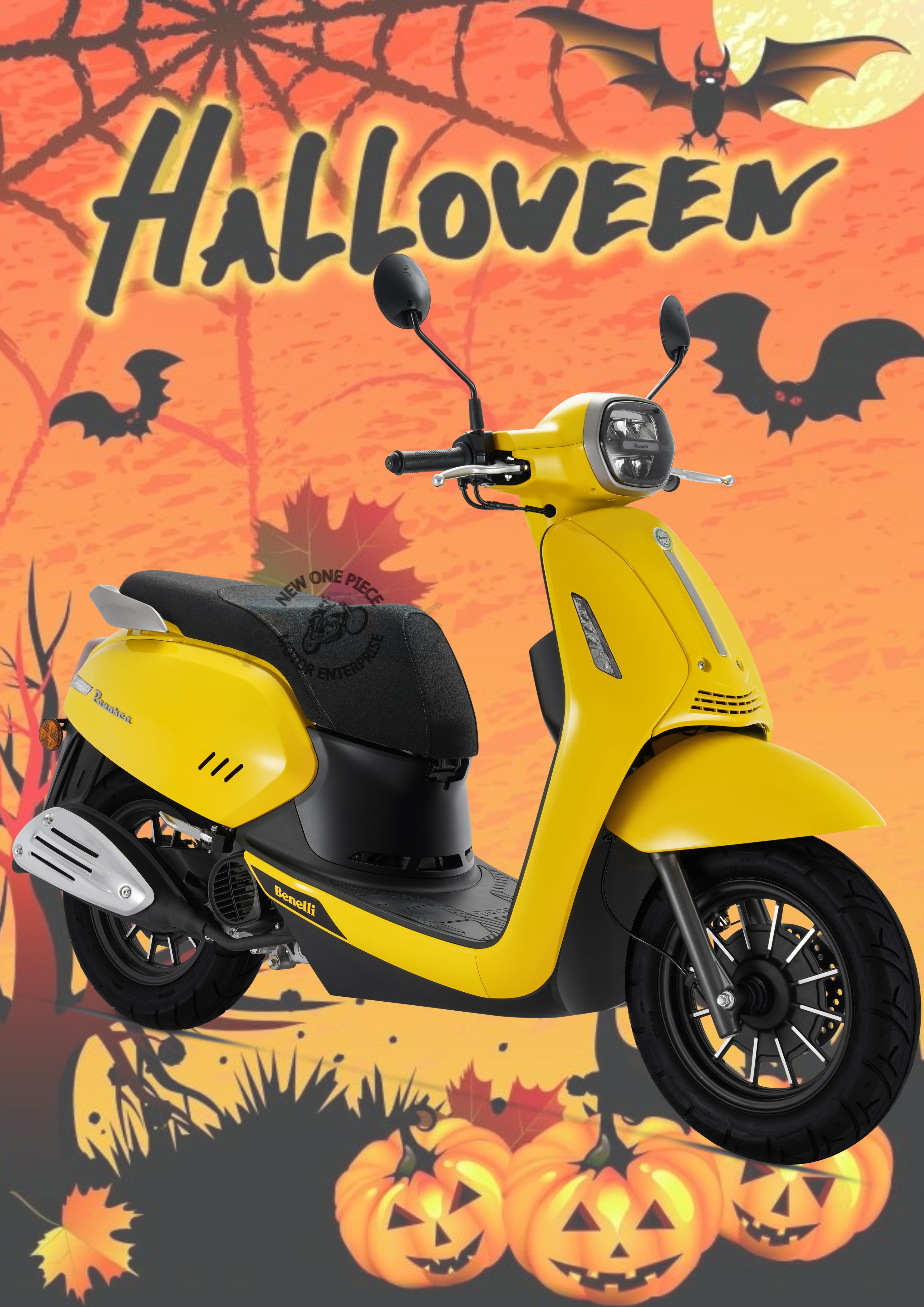 BENELLI PANAREA 125 (YELLOW)