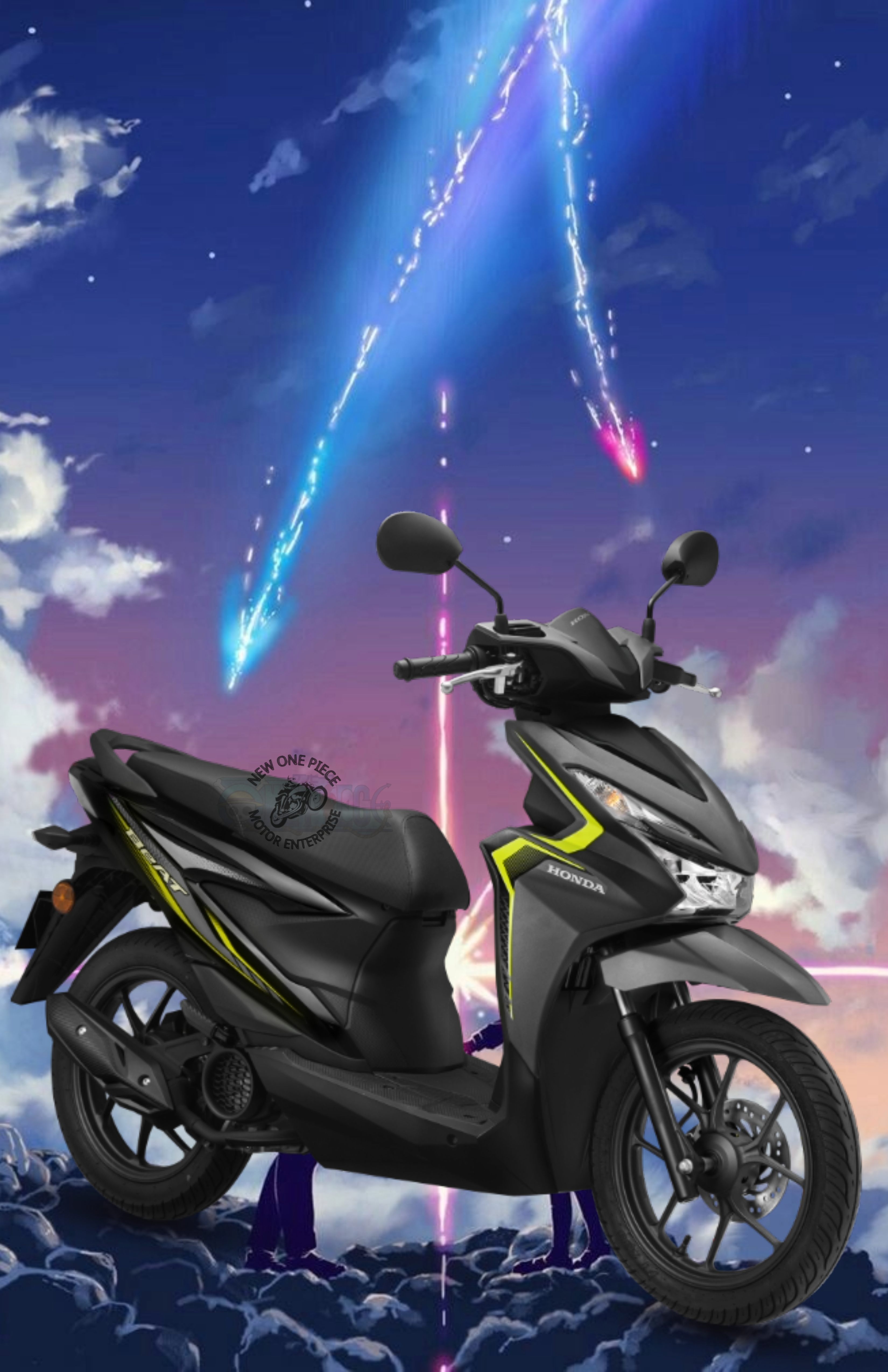 HONDA BEAT (BLACK)