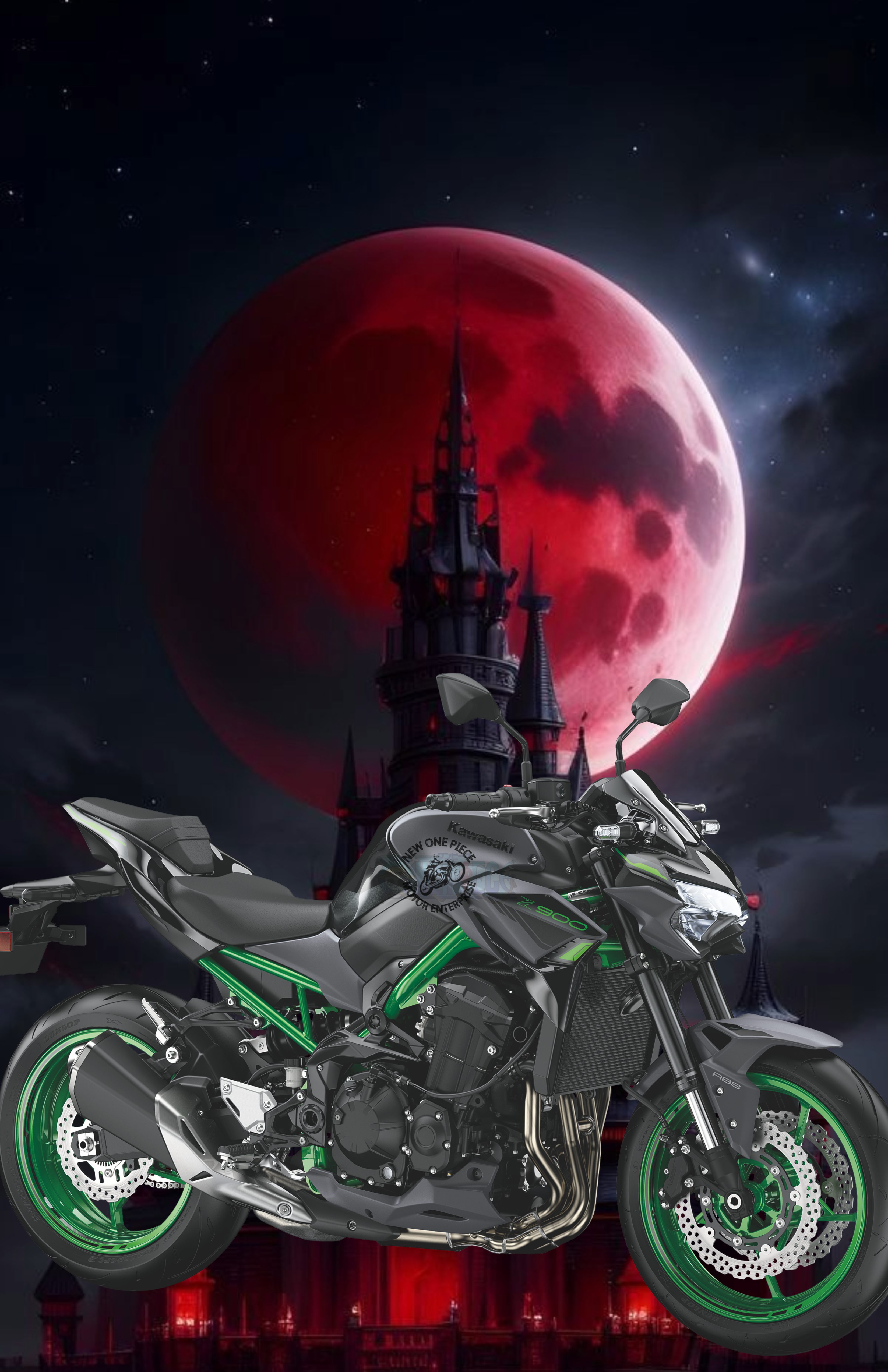 KAWASAKI Z900 (METALLIC MATTE GRAPHENESTEEL GRAY)