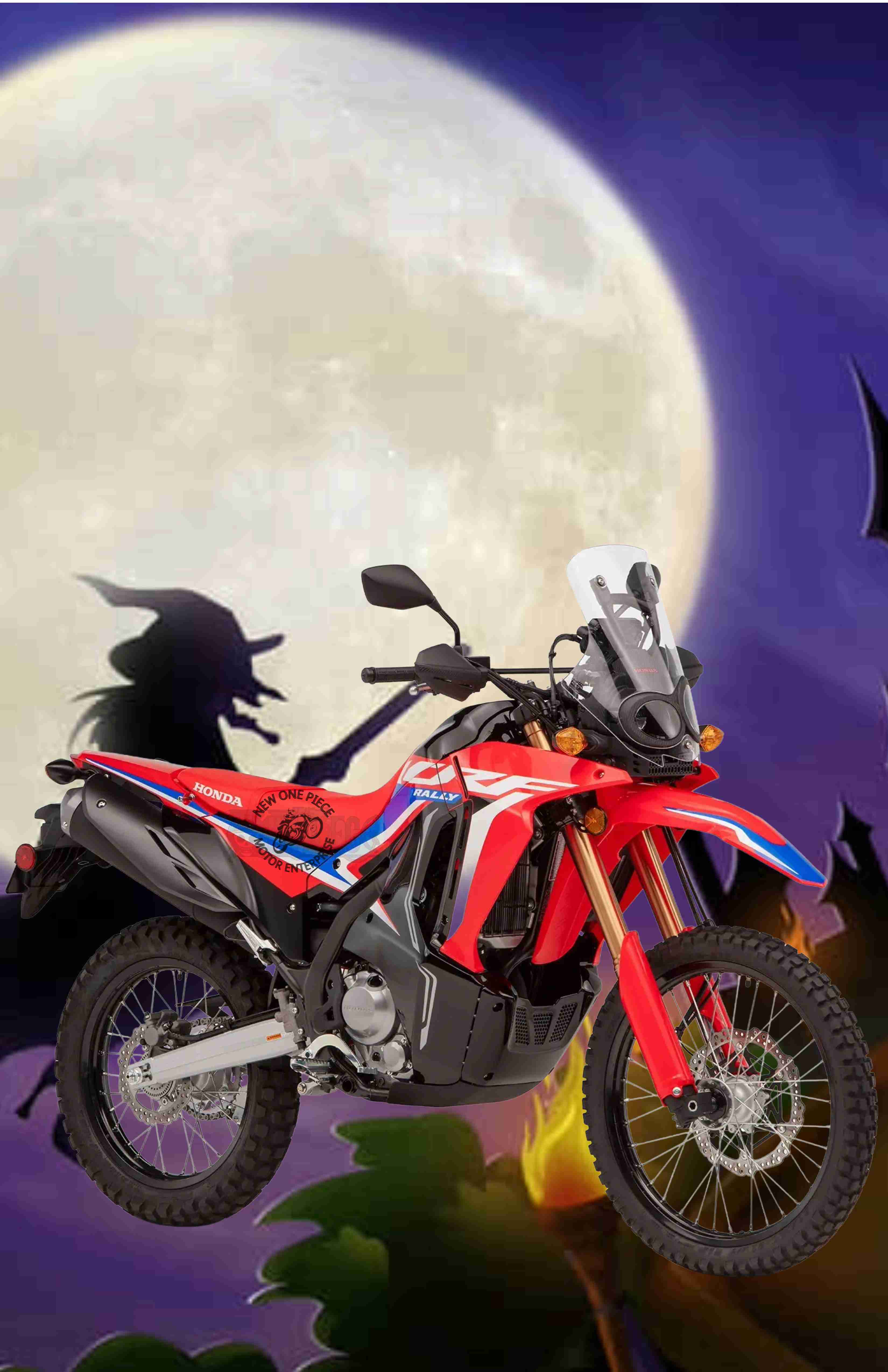 HONDA CRF250 (EXTREME RED)