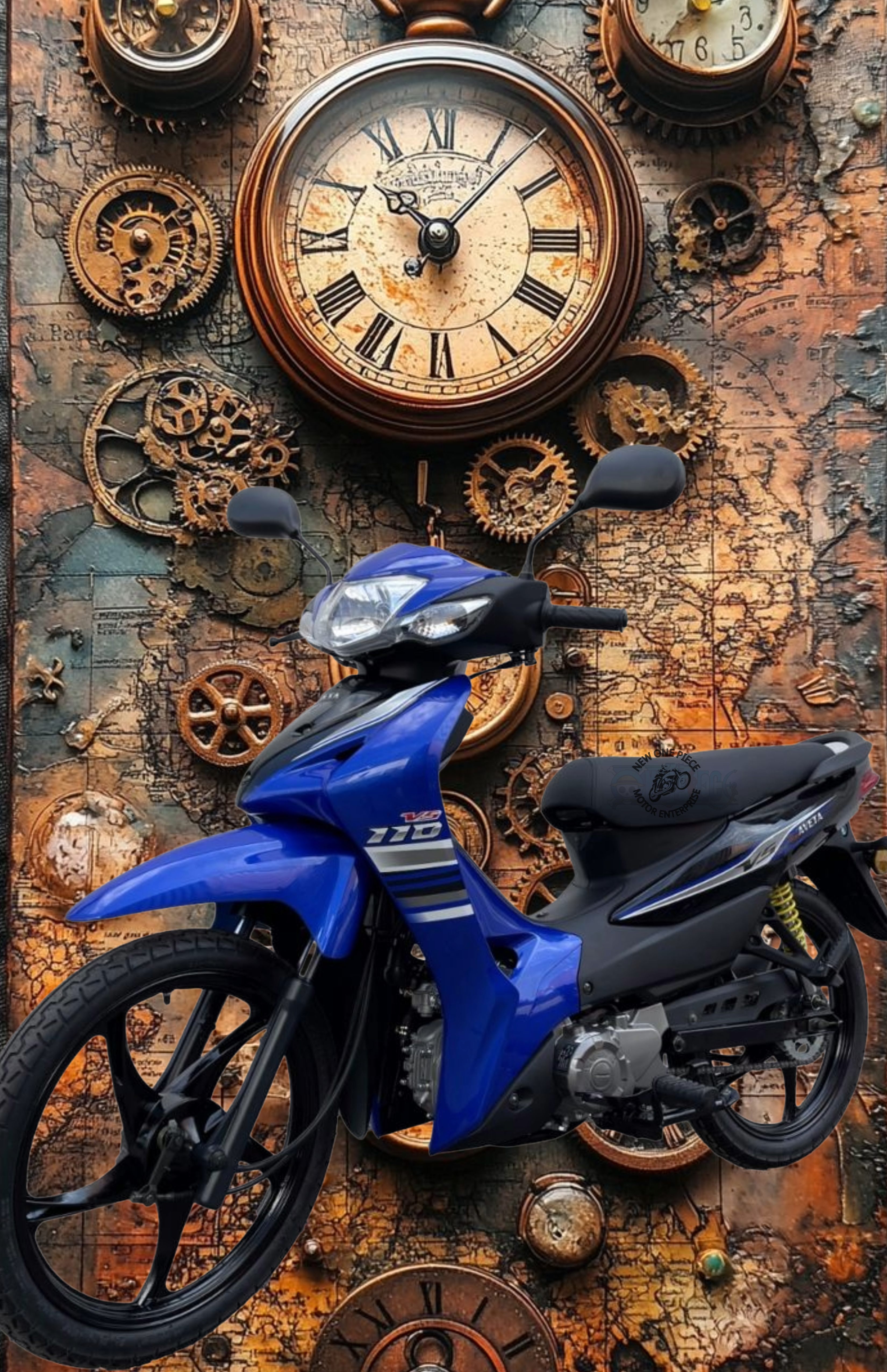 AVETA VS110 (BLUE/BLACK/RED)