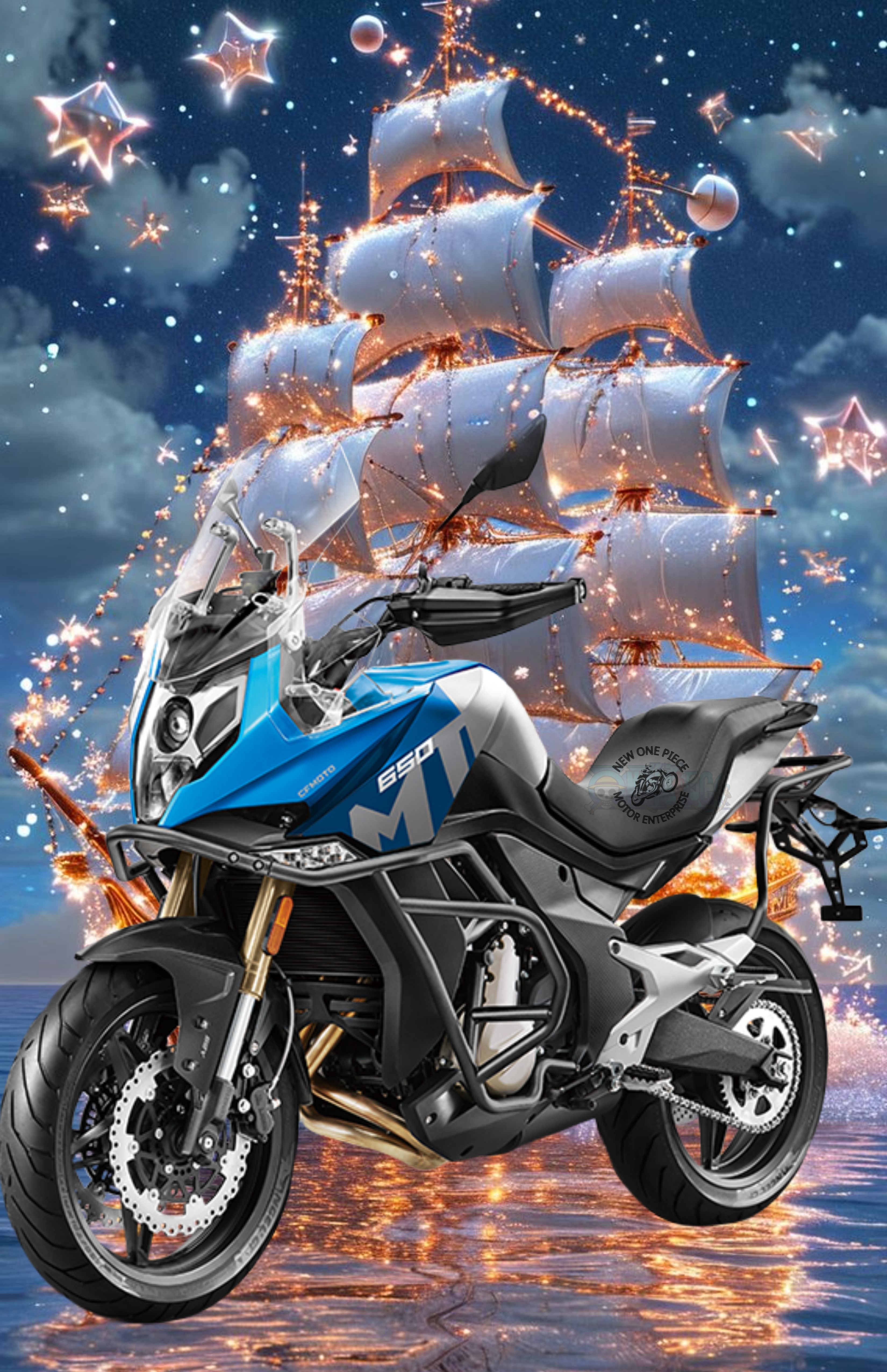 CFMOTO 650MT (ATHENS BLUE)