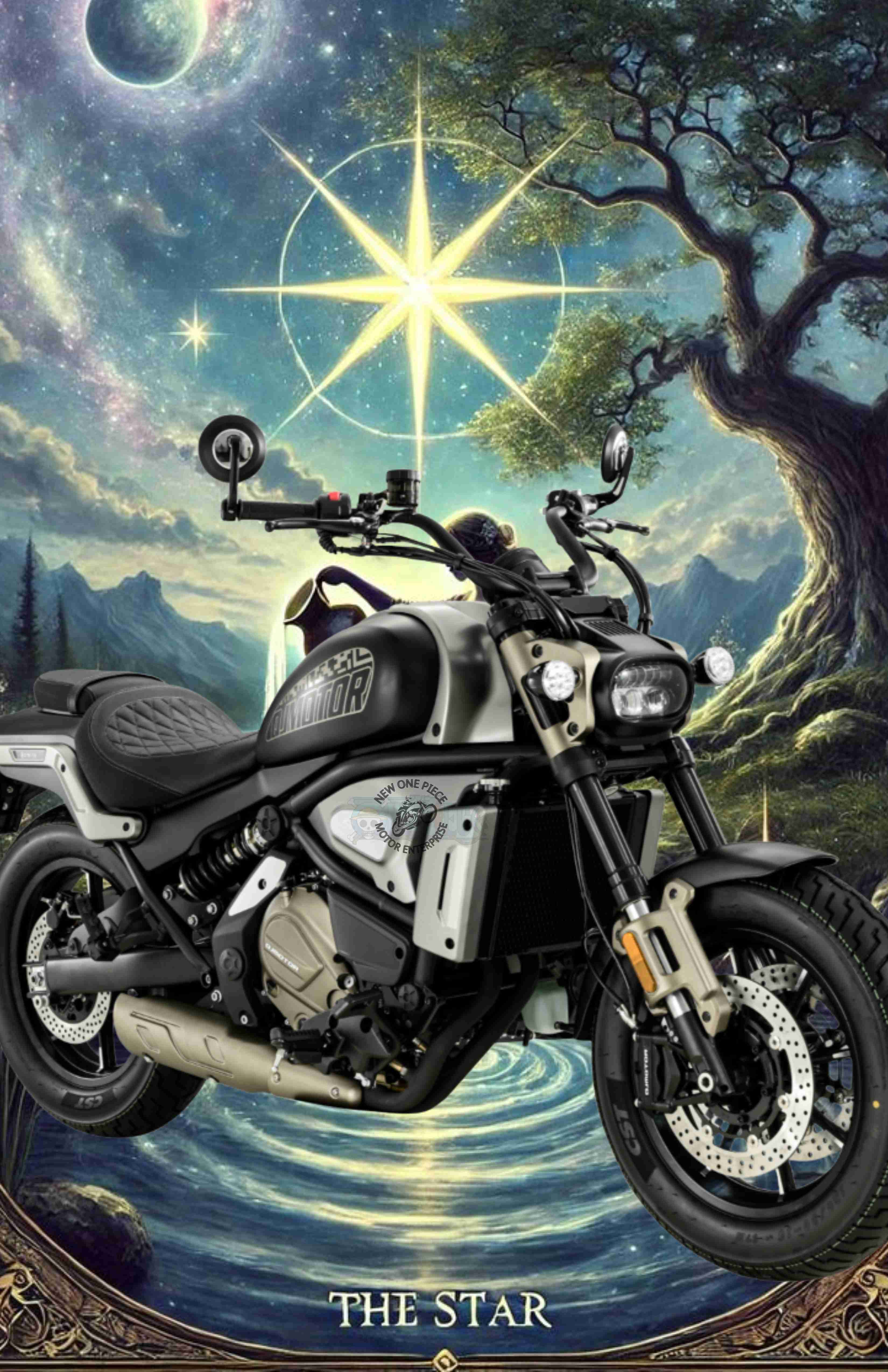 QJMOTOR SRV-700 (GLOSSY BLACK/MATTE BLACK/MATTE GREEN)