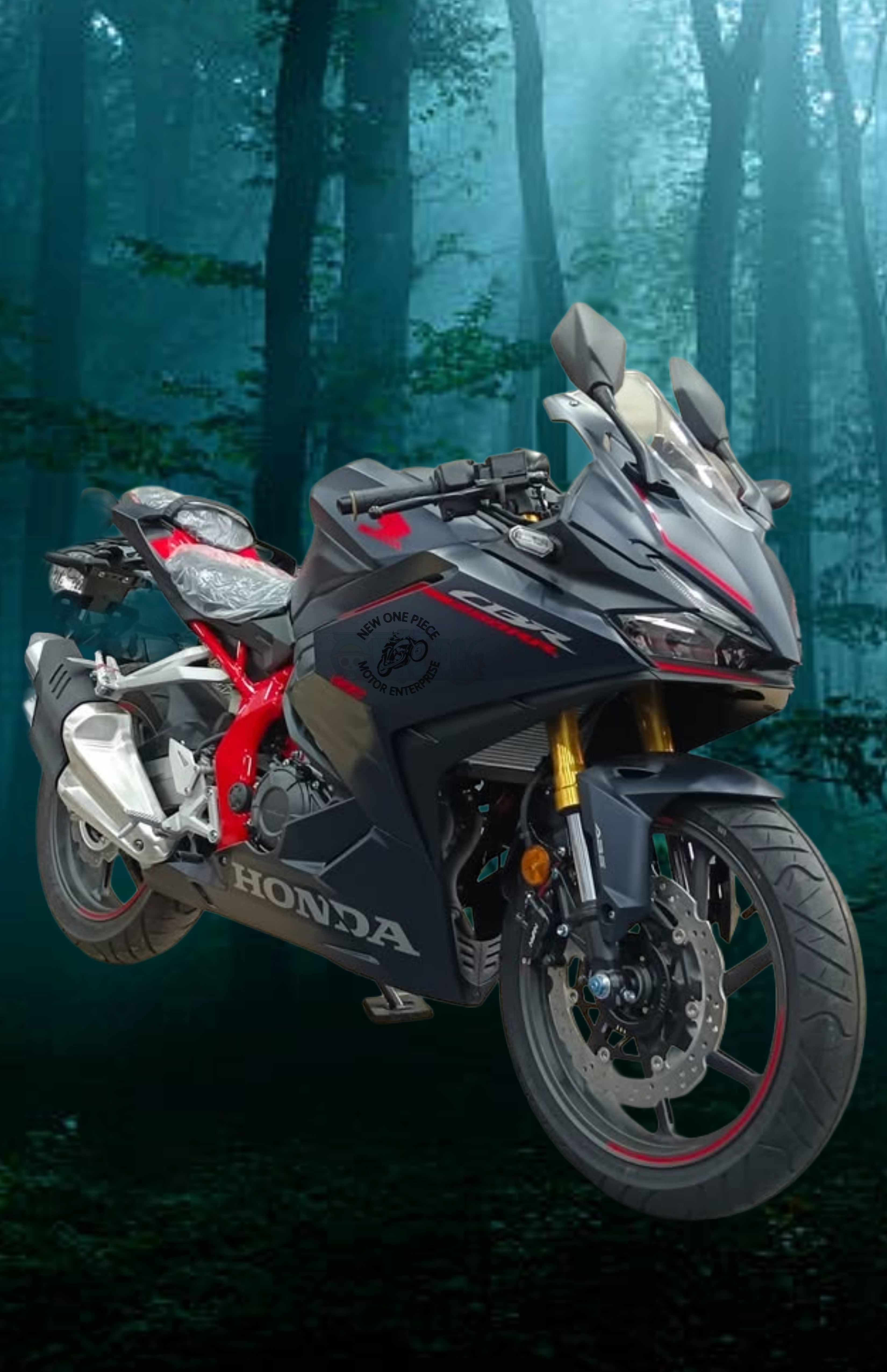 HONDA CBR250RR (MAT GUNPOWDER BLACK METALLIC)