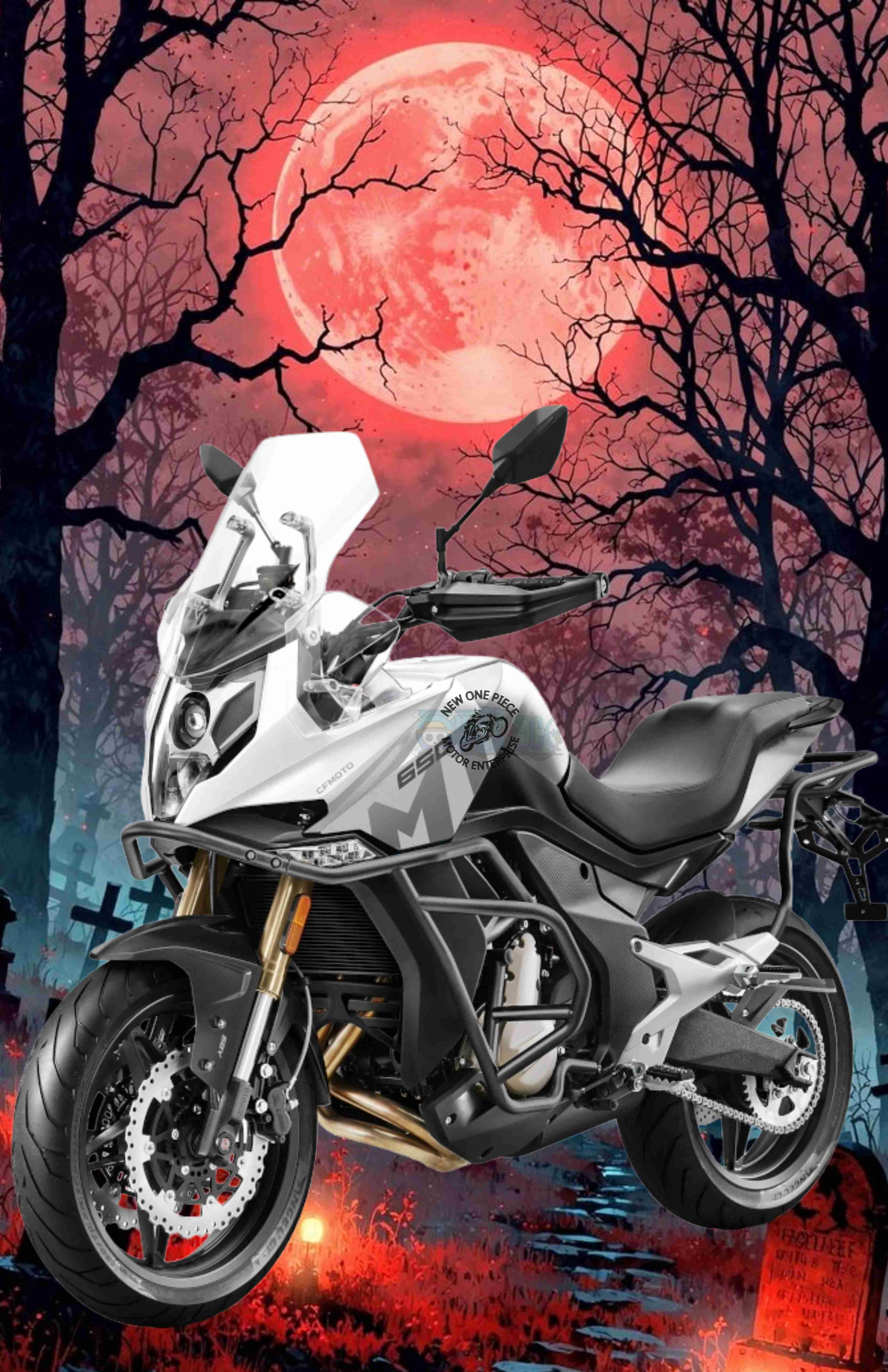 CFMOTO 650MT (NEBULA WHITE)