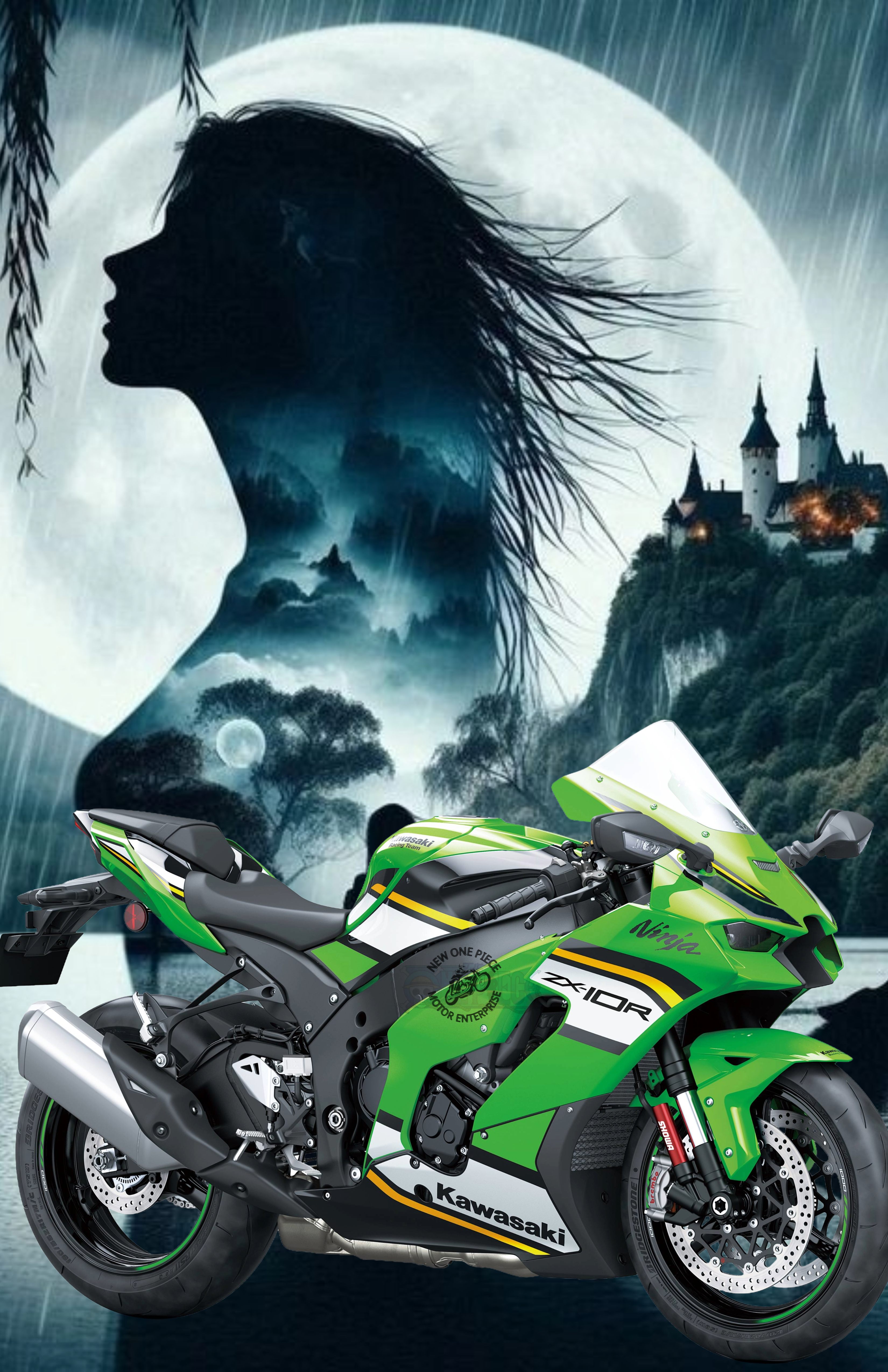 KAWASAKI NINJA ZX-10R (LIME GREEN)