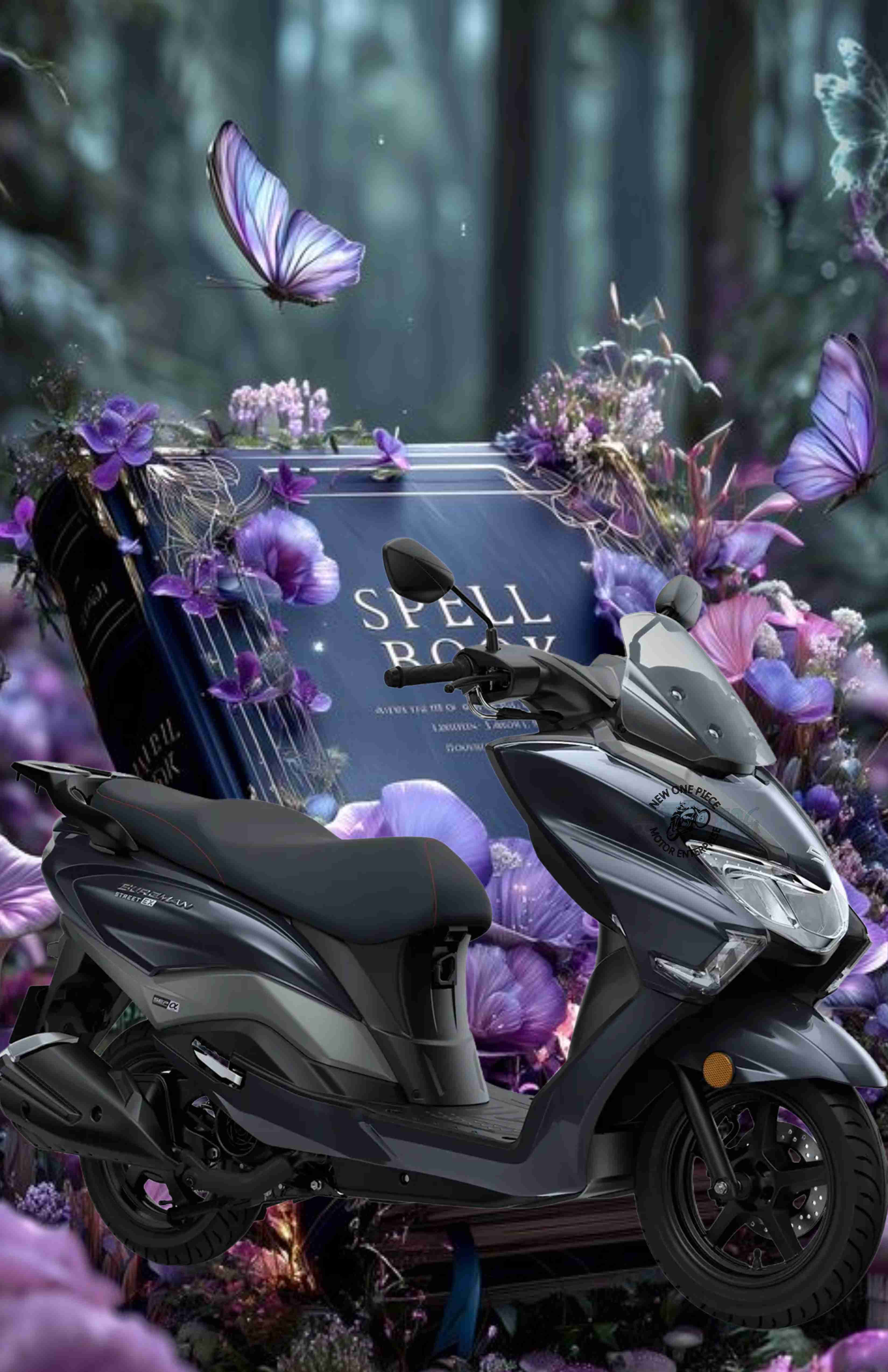 SUZUKI BURGMAN STREET 125 (MOONSTONE GRAY)