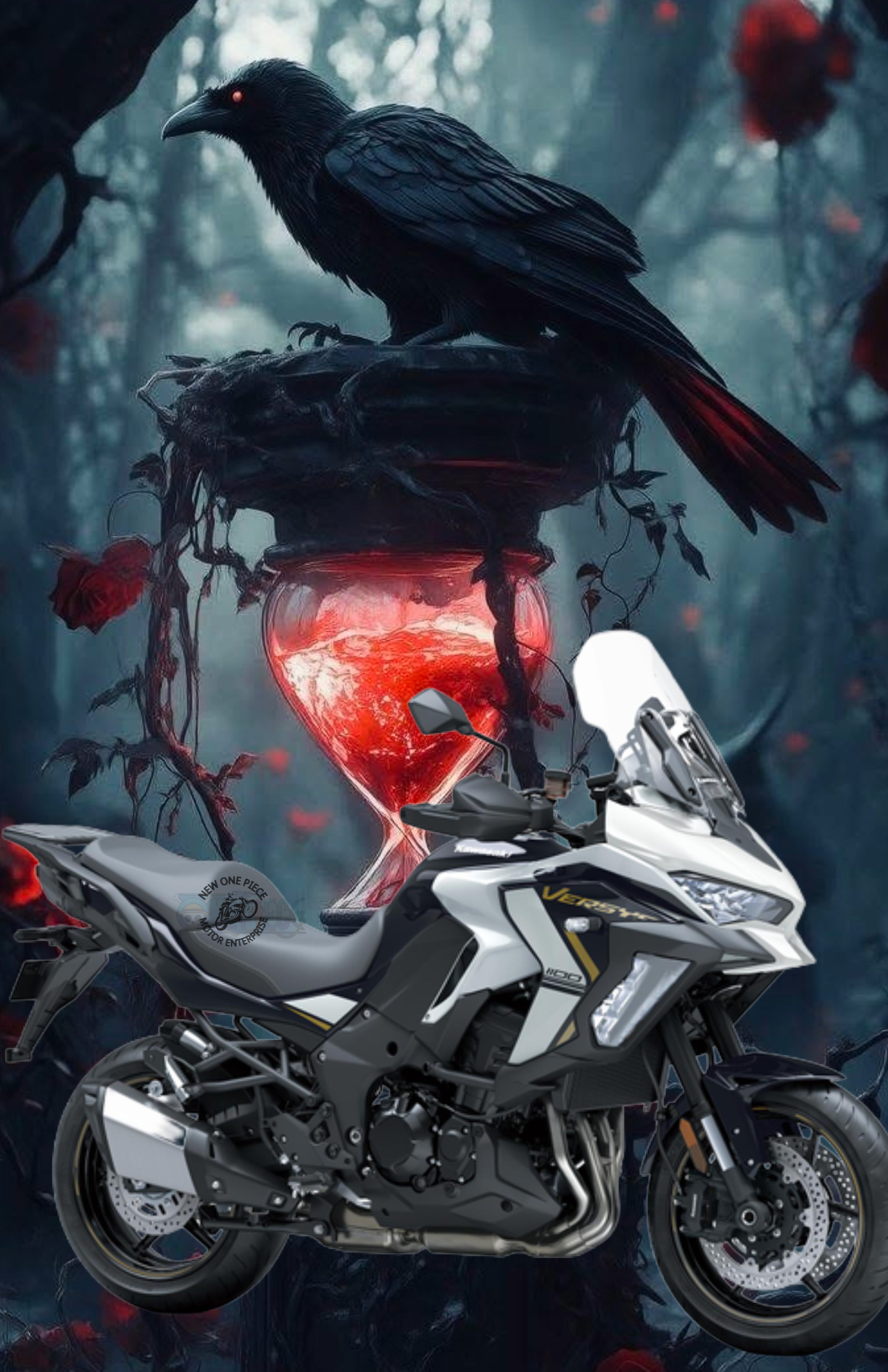 KAWASAKI VERSYS 1100S (PEARL ROBOTIO WHITE)