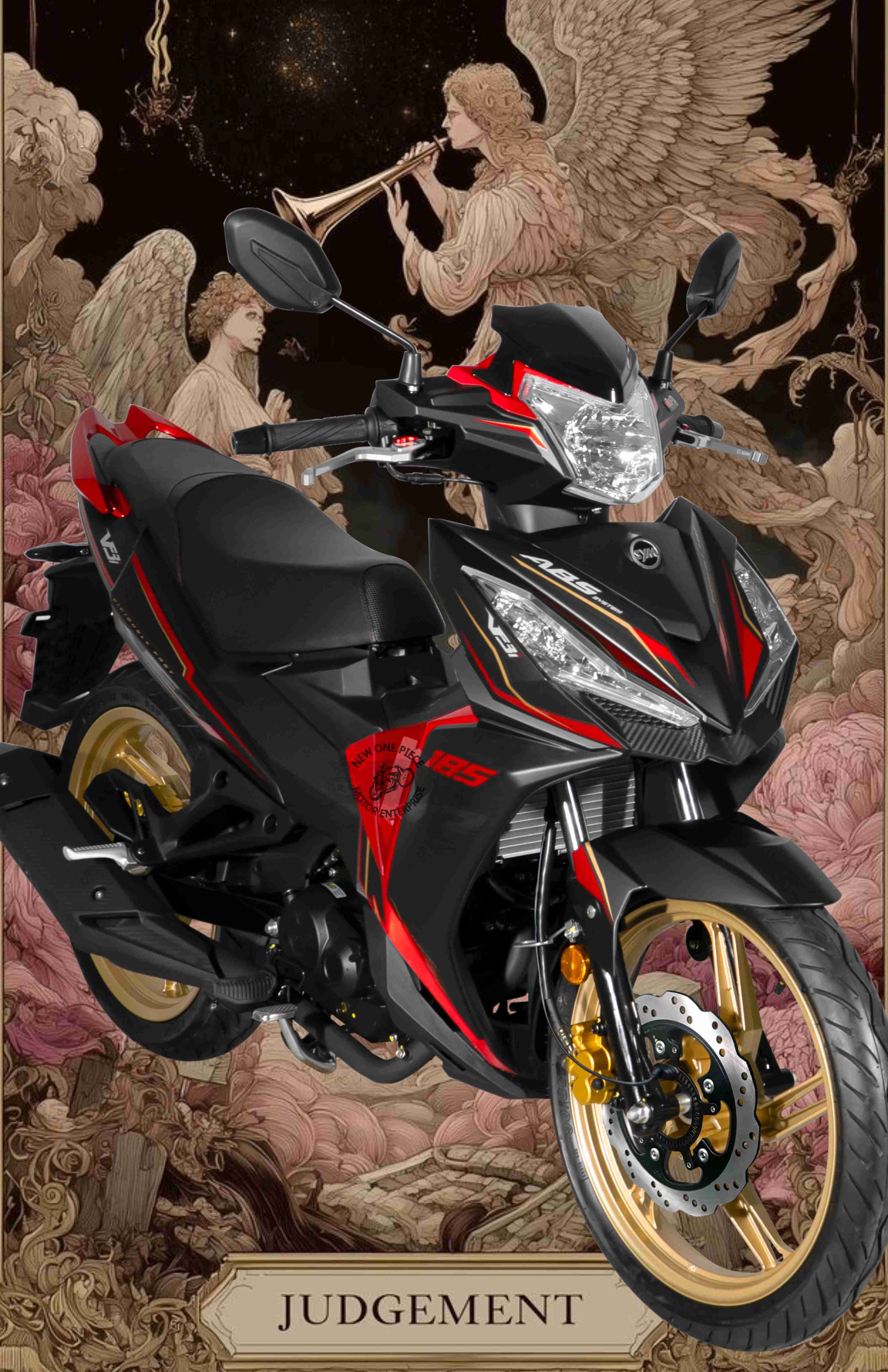SYM VF3I ABS (RED/GOLD/BLUE/LE ORANGE)