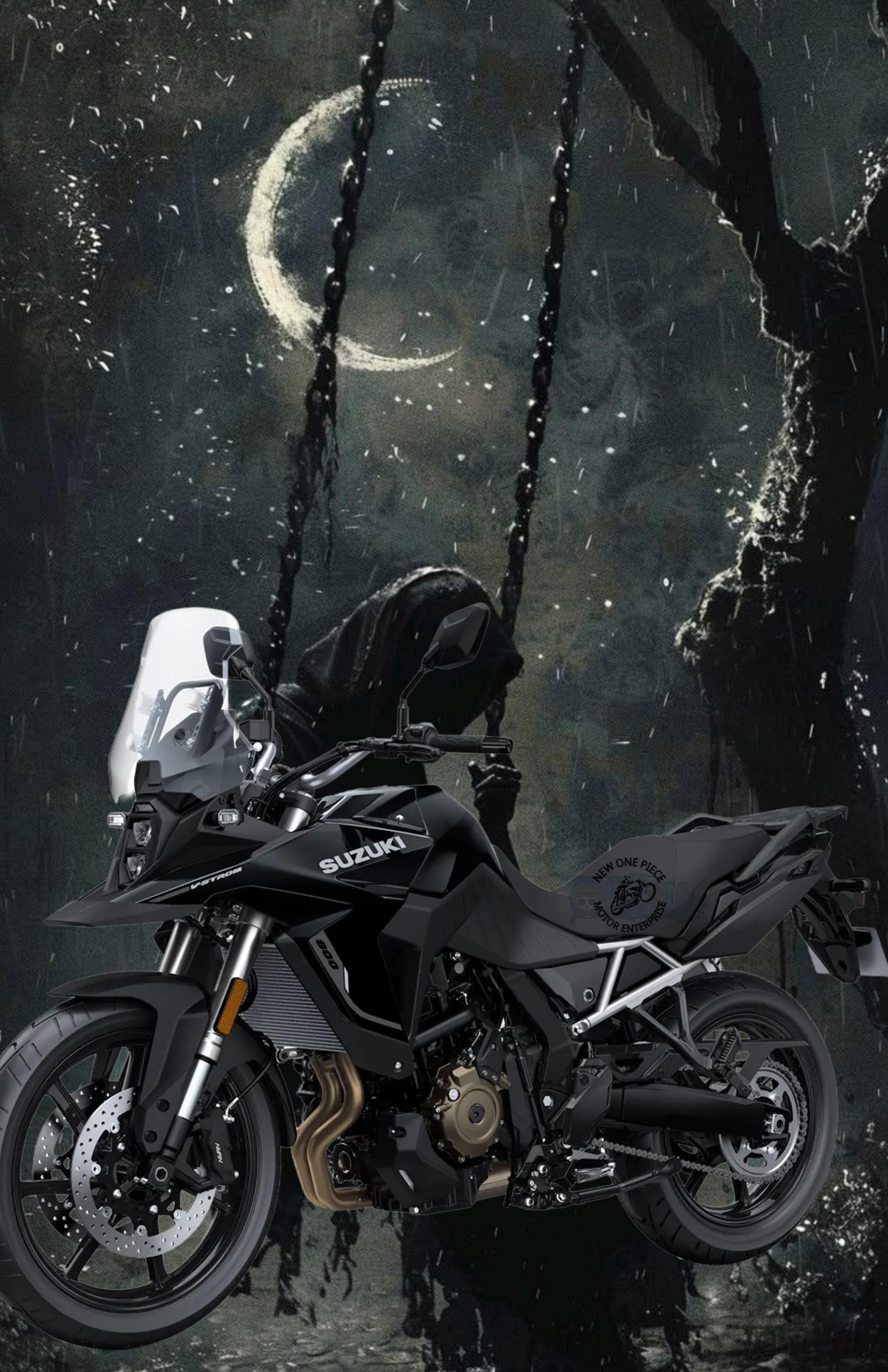 SUZUKI V-STROM 800 (GLASS SPARKLE BLACK)