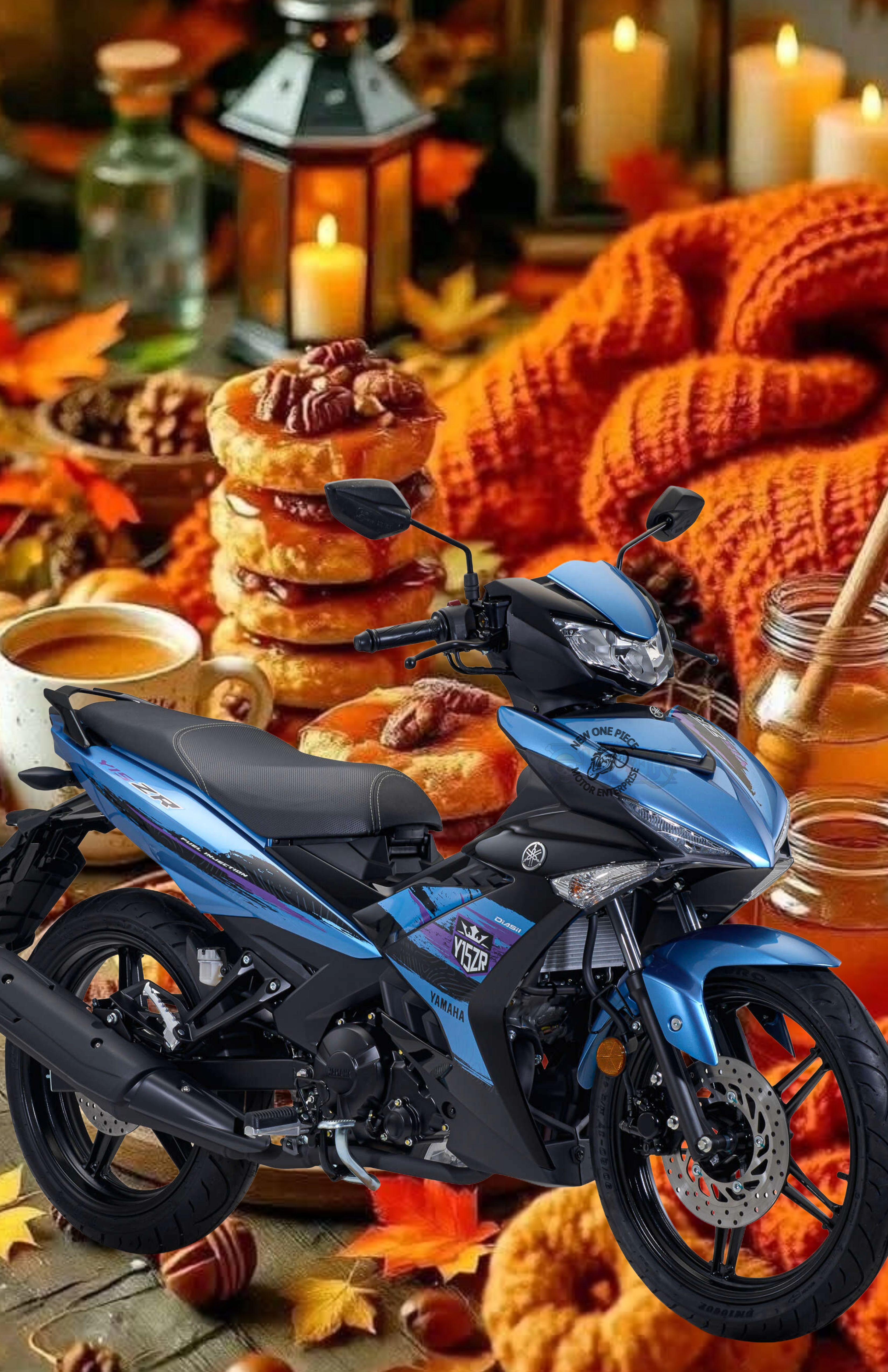YAMAHA Y15ZR (BLUE)