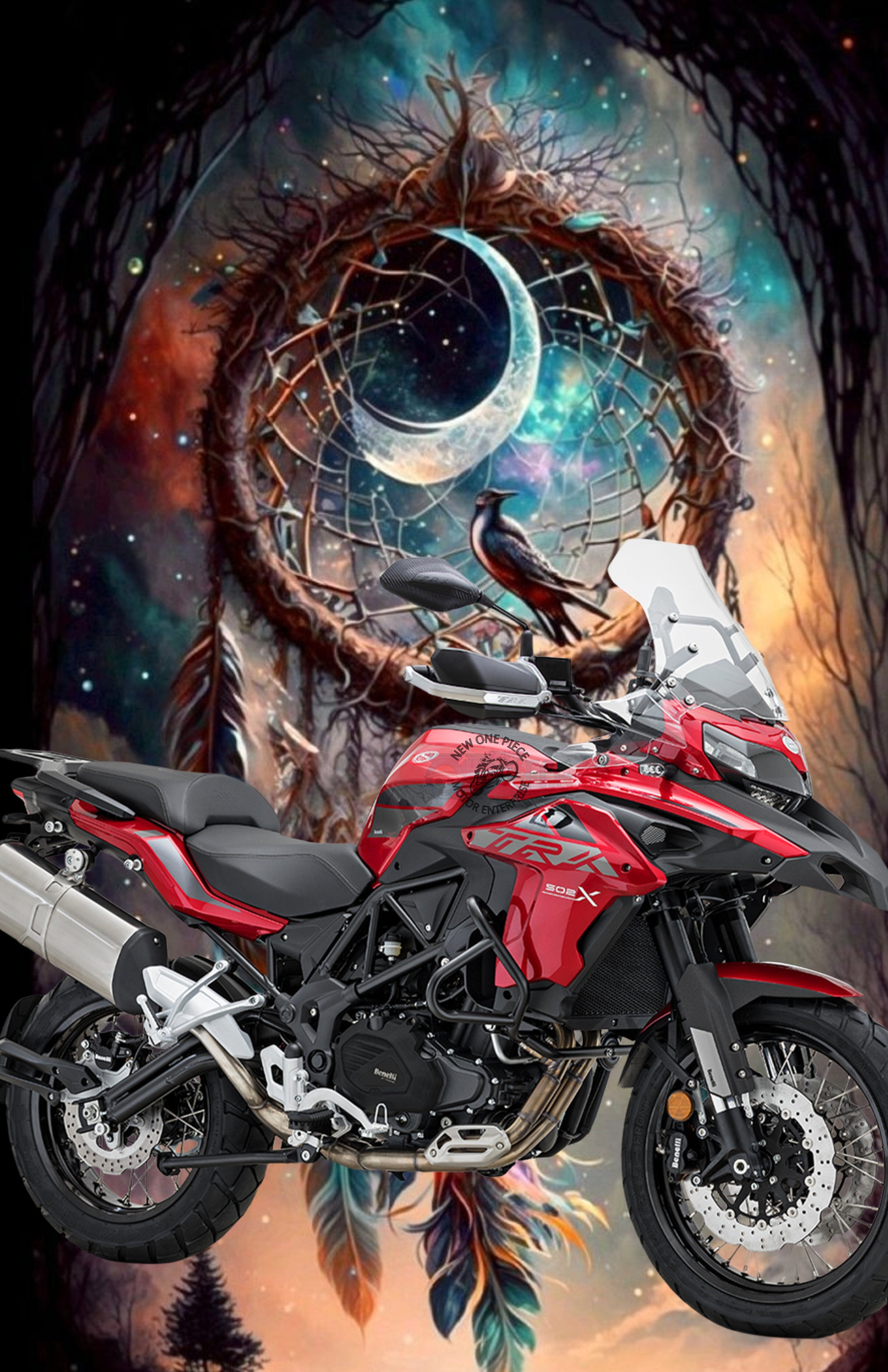 BENELLI TRK502X (RED/MATTE BLUE/YELLOW)