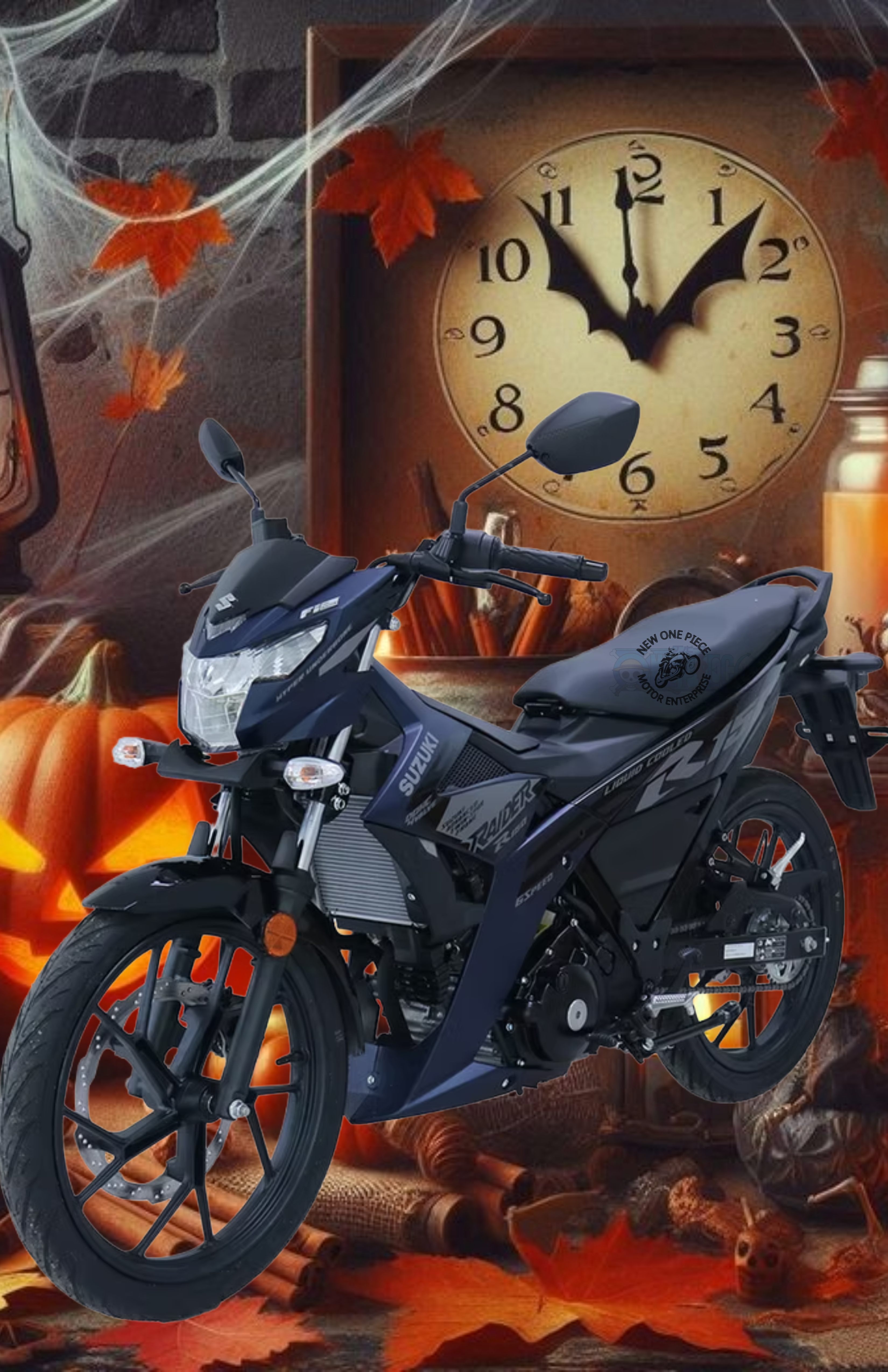 SUZUKI RAIDER R150FI (METALLIC MATTE STELLAR BLUE)