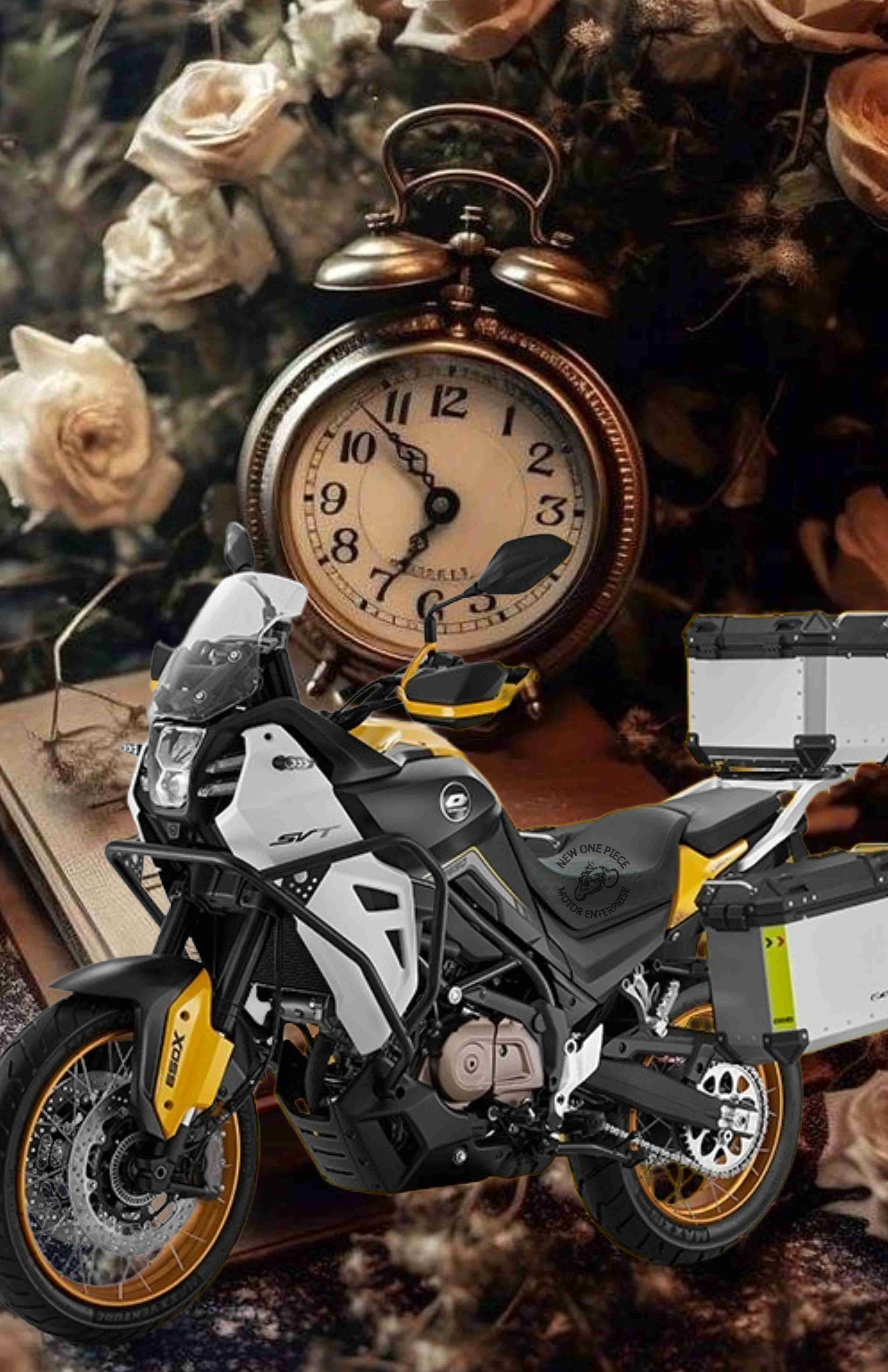 QJMOTOR SVT 650X (YELLOW/GREEN)
