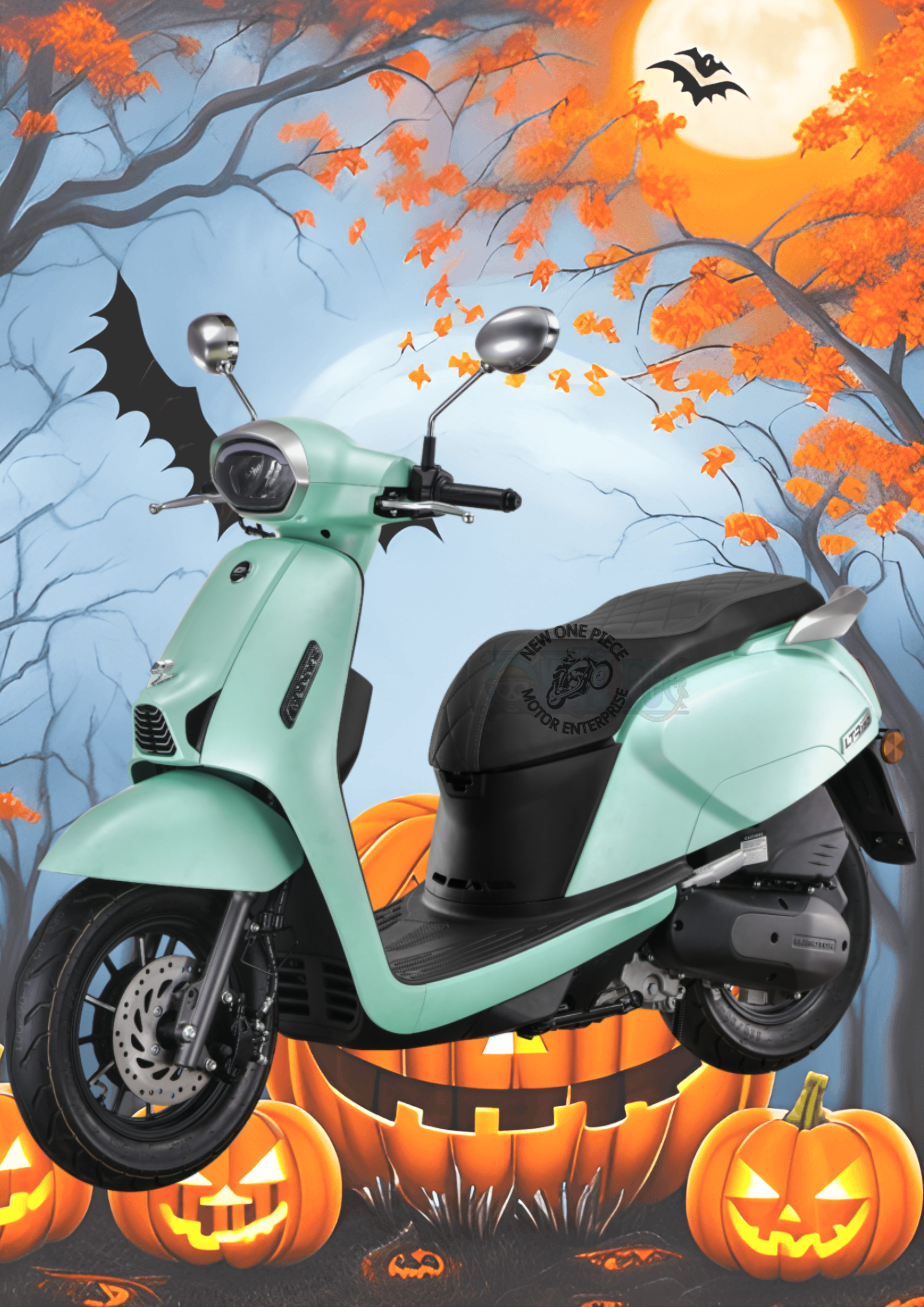 QJMOTO LTR150 (TURQUOISE)