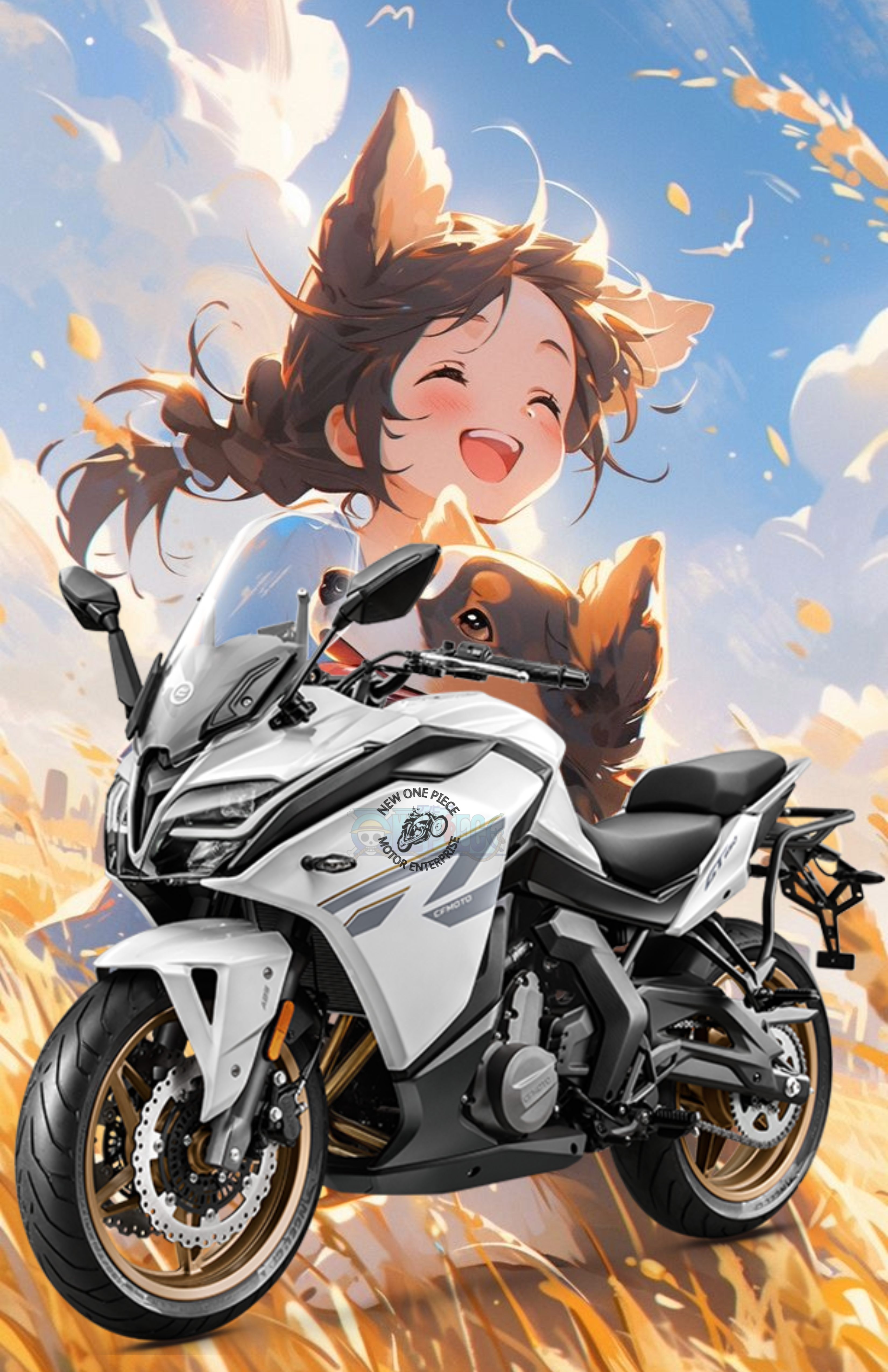 CFMOTO 650GT (NEBULA WHITE)
