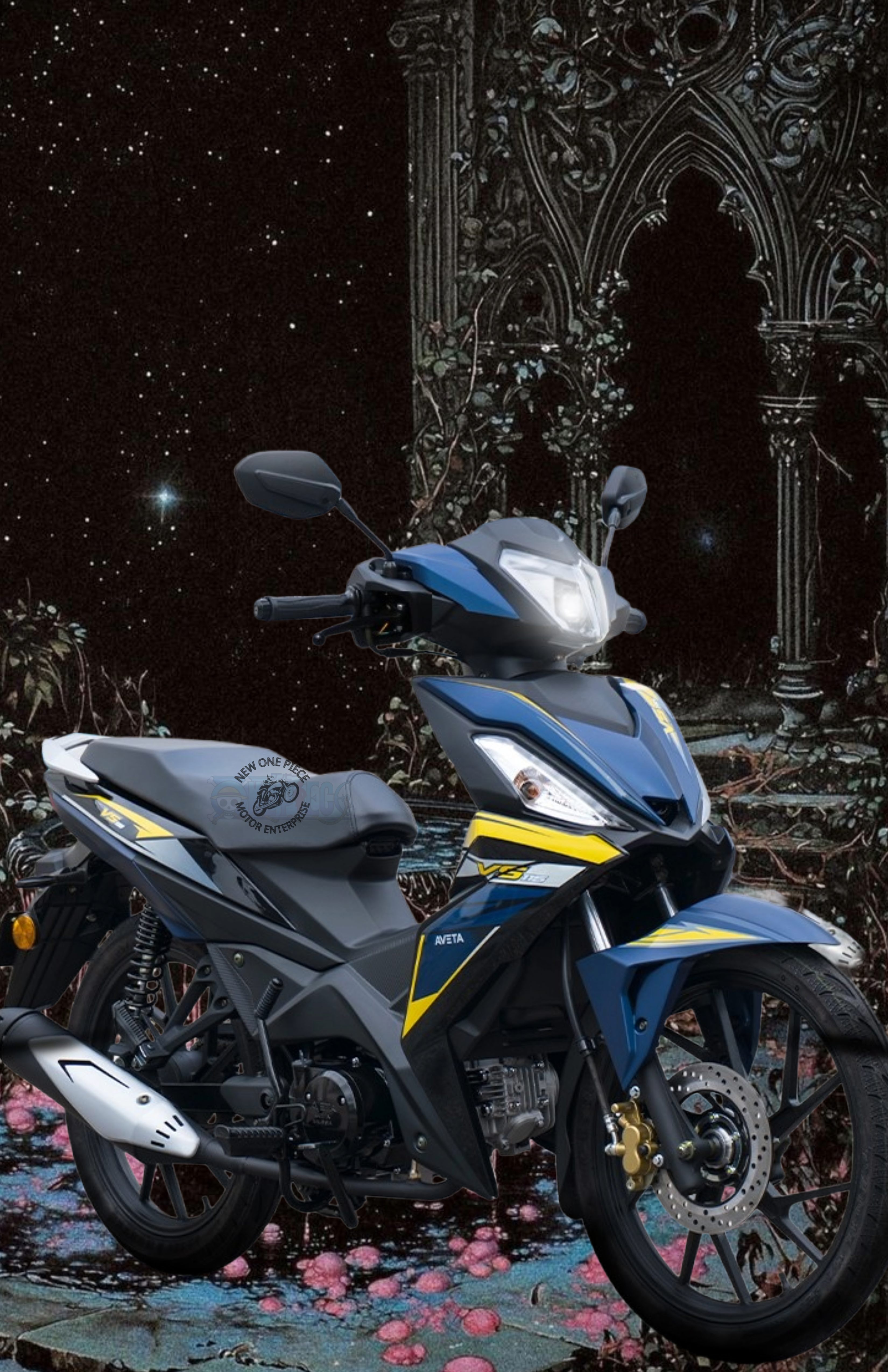 AVETA VS115 (AVETA BLUE/ELECTRIC GREEN/SILVER WHITE)