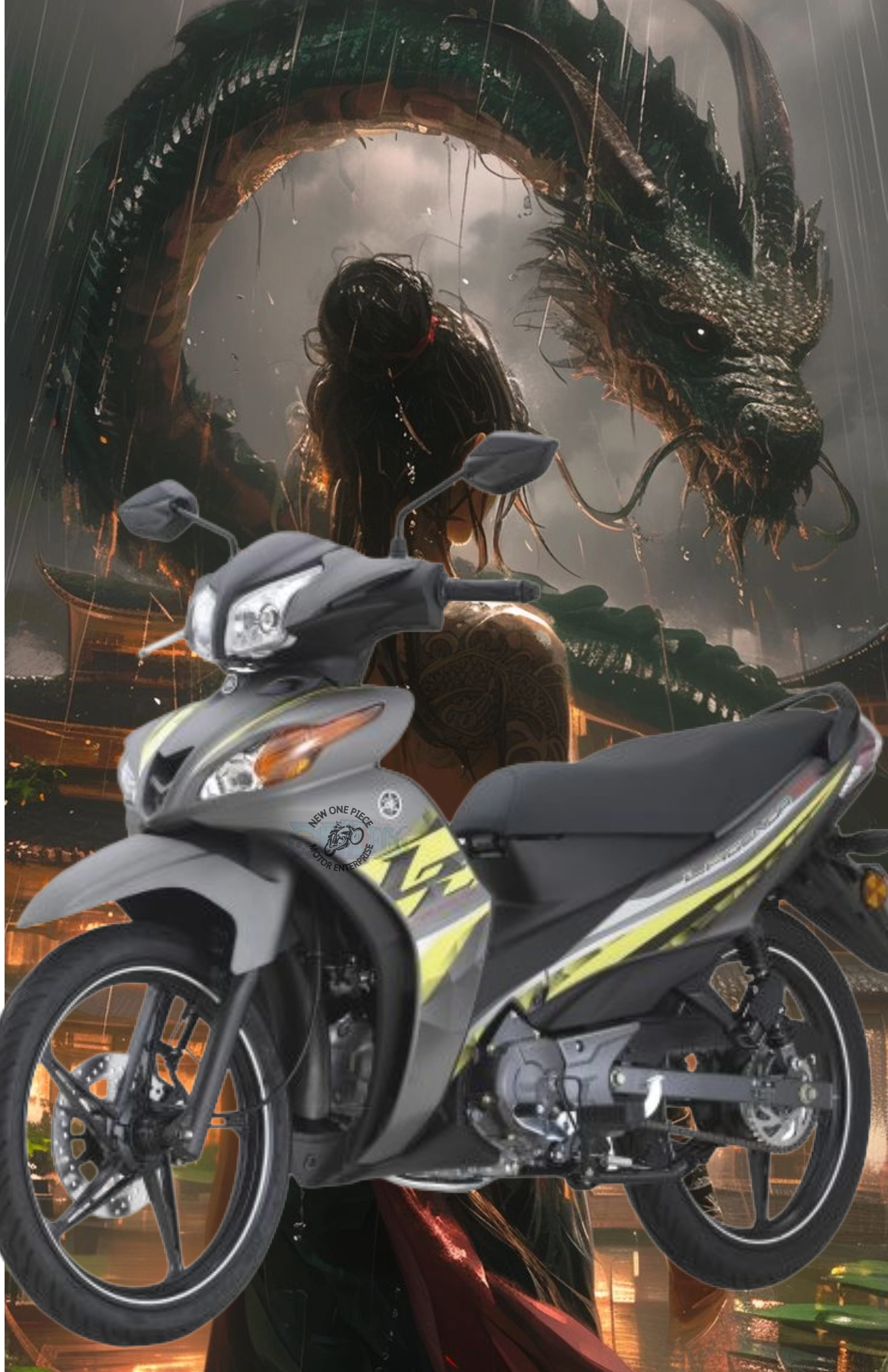 YAMAHA LAGENDA 115Z (GREY)