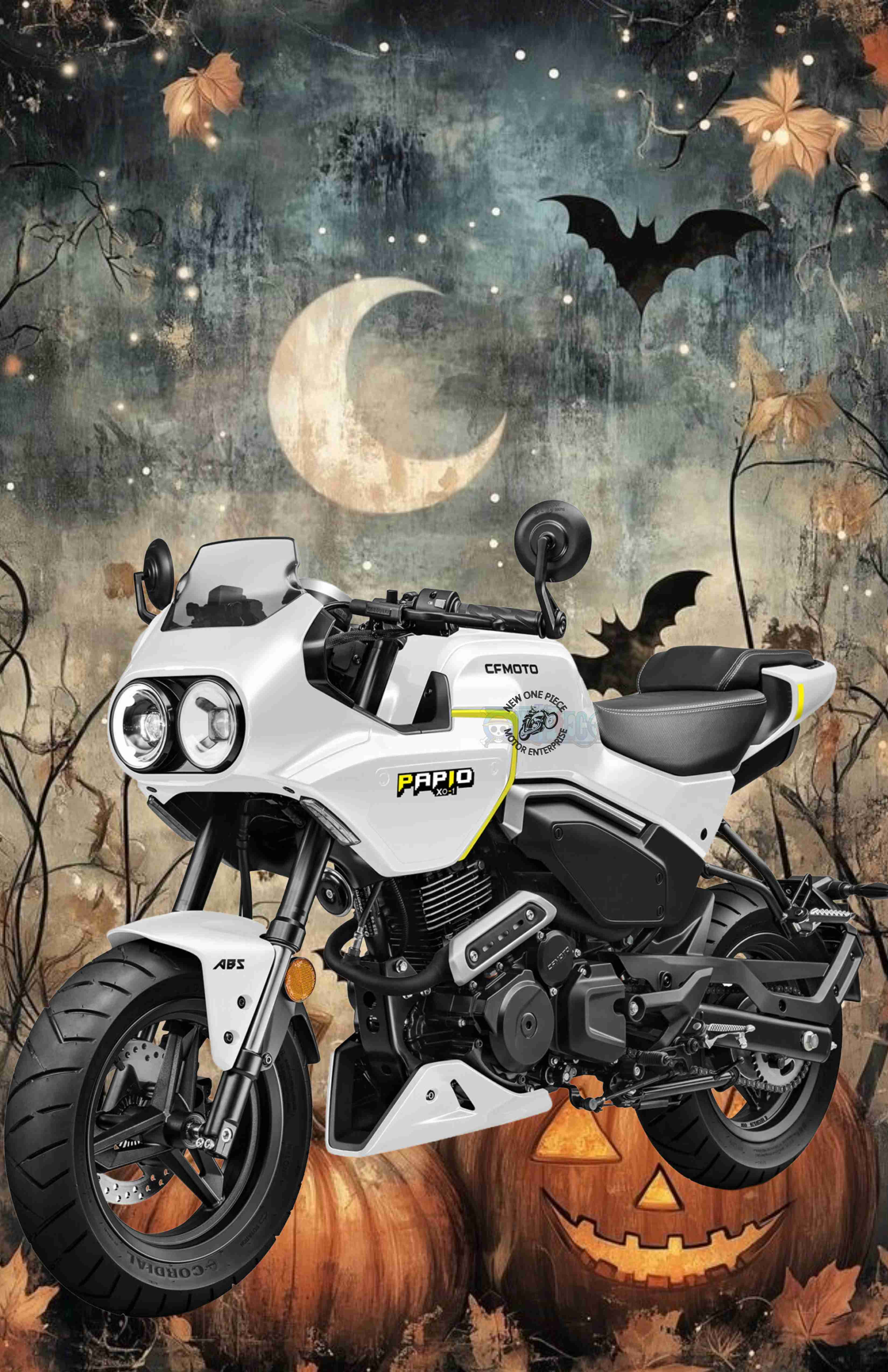 CFMOTO XO PAPIO (NEBULA WHITE)