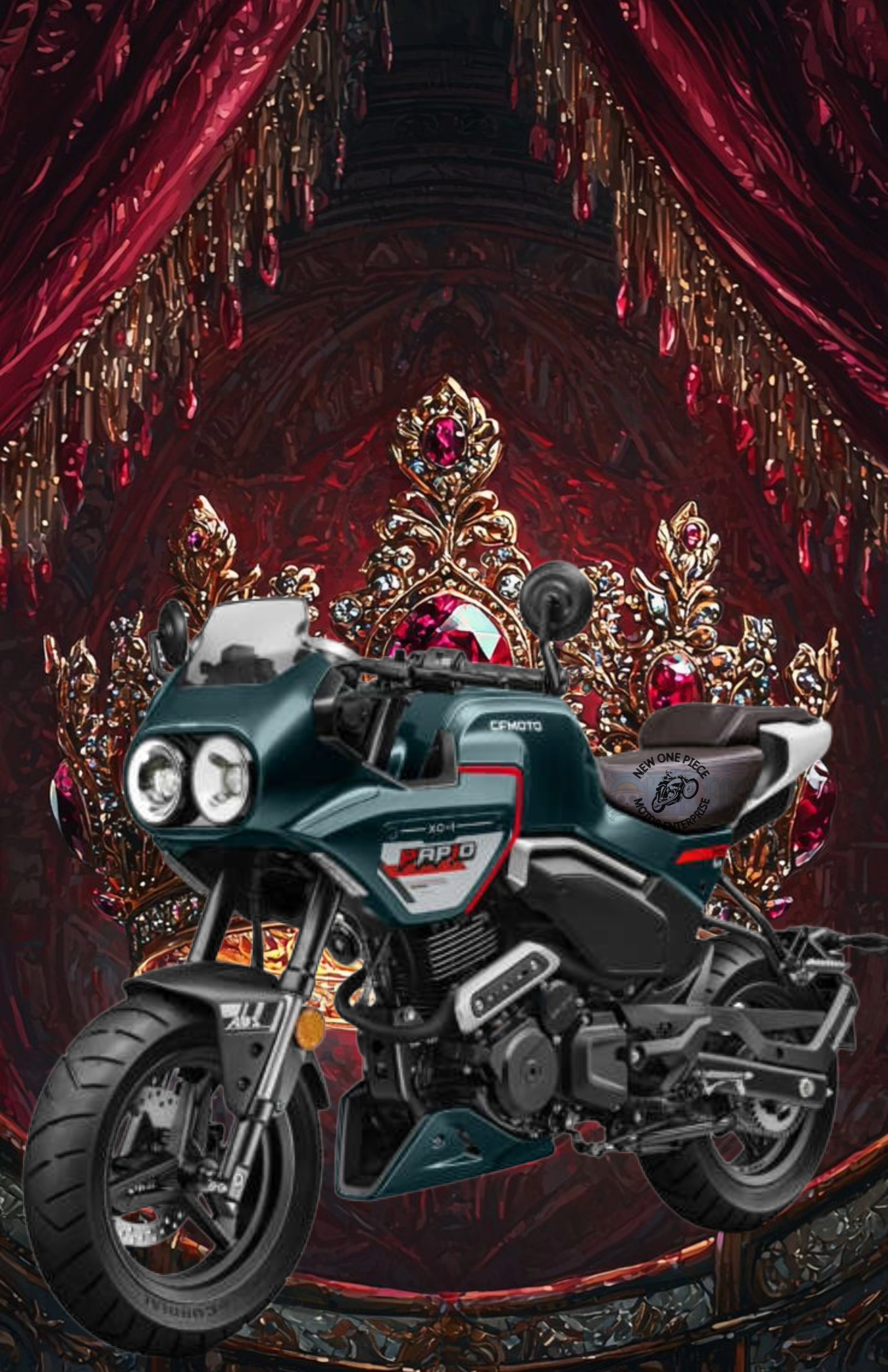 CFMOTO XO PAPIO (MOSS GREEN)