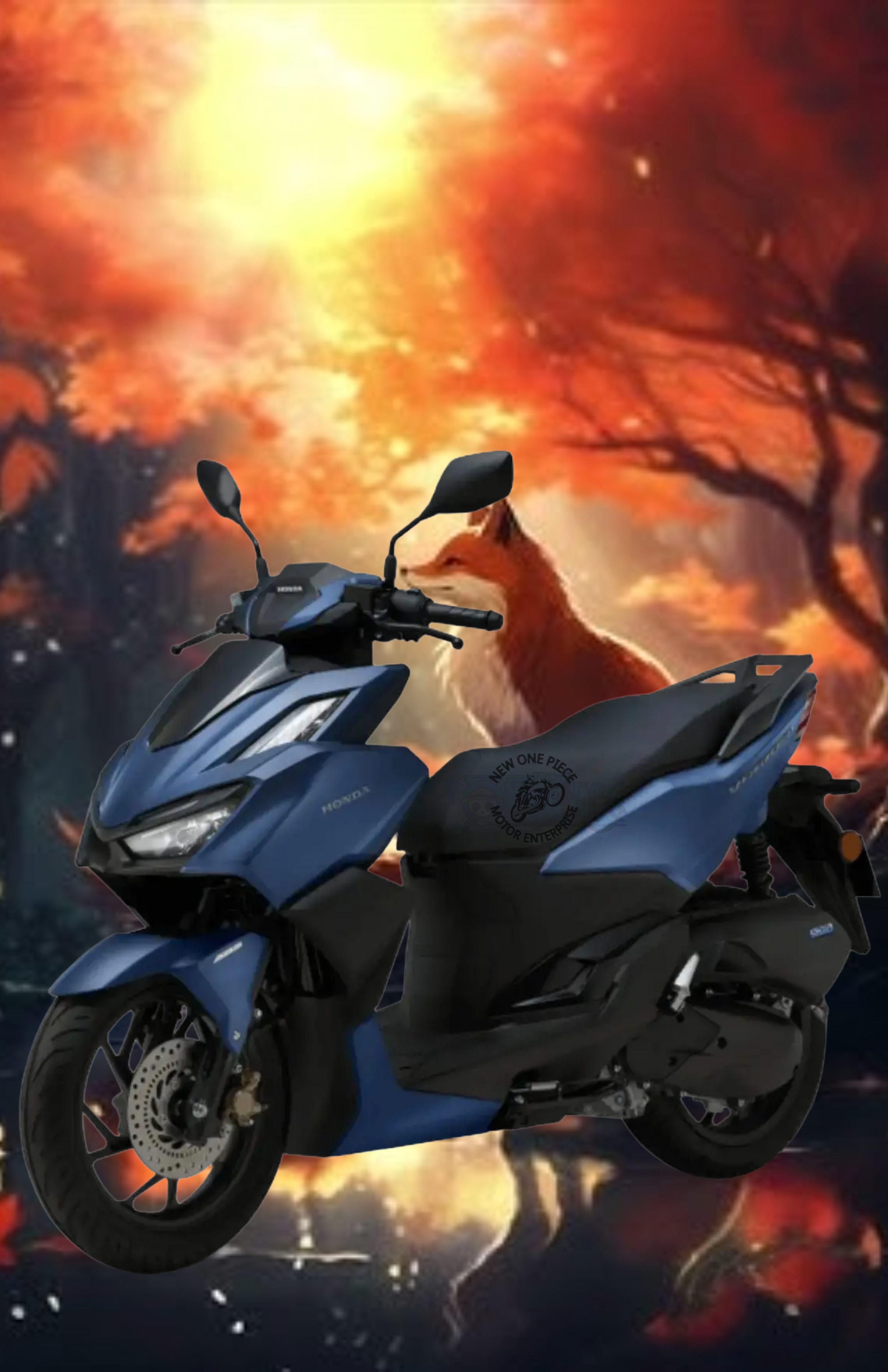 HONDA VARIO 160 SE (MATTE BLUE)