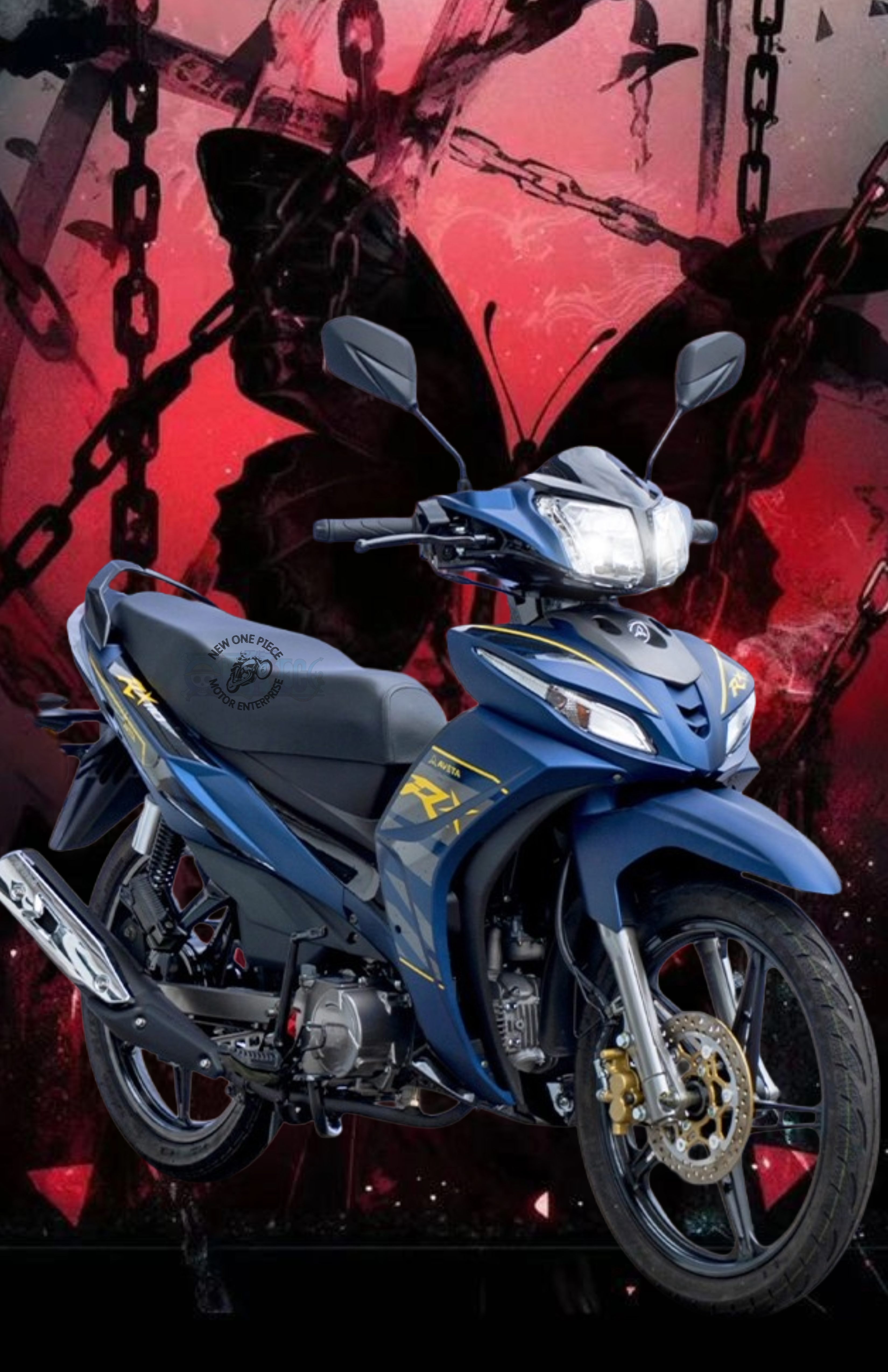 AVETA RX110 (AVETA BLUE/TEAL GREEN/DARK BLUE)