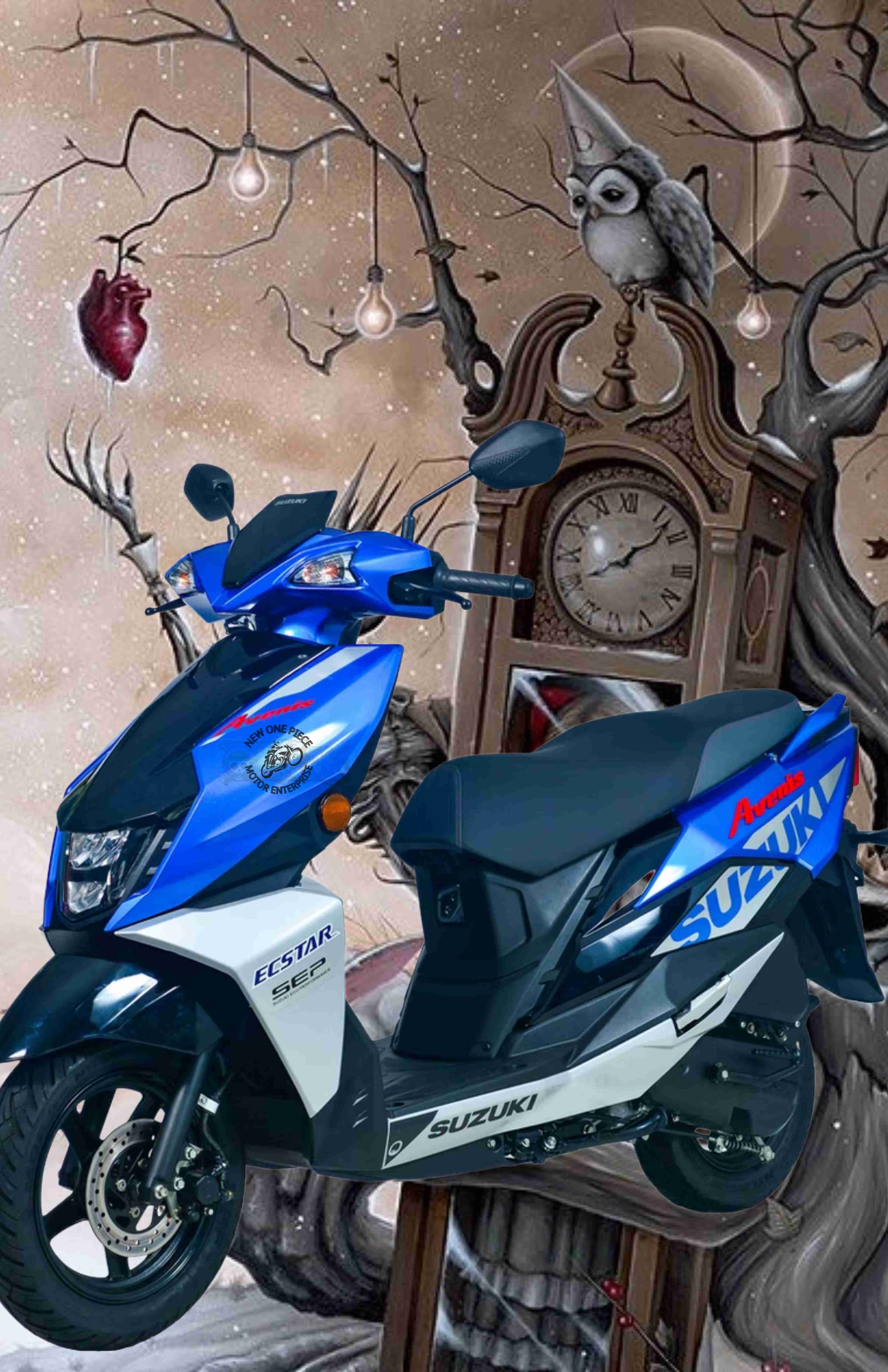 SUZUKI AVENIS 125 (METALLIC TRITON BLUE/METALIC LUSH GREEN/METALLIC MATTE BLACK)