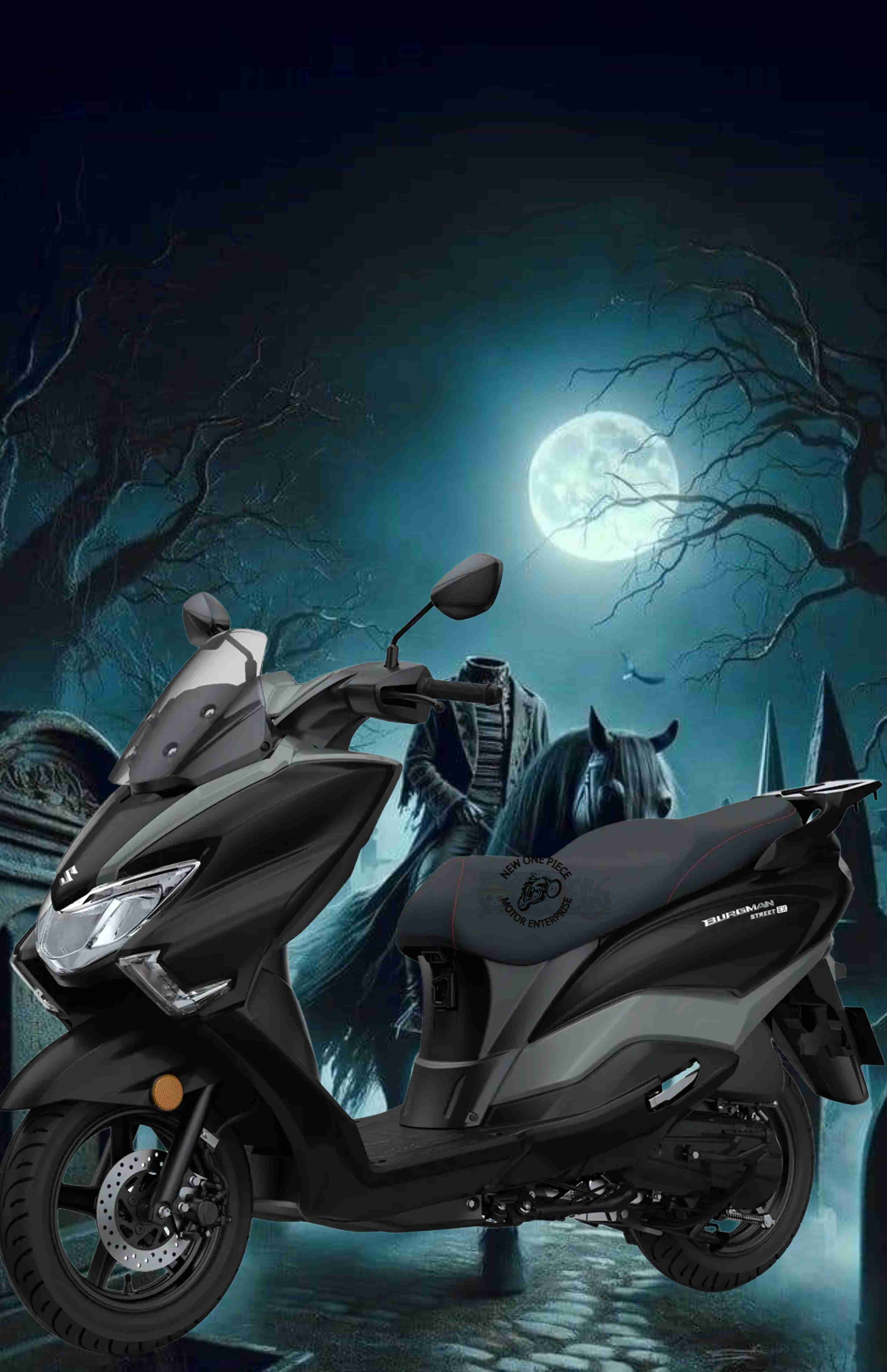 SUZUKI BURGMAN STREET 125 (METALLIC BLACK)