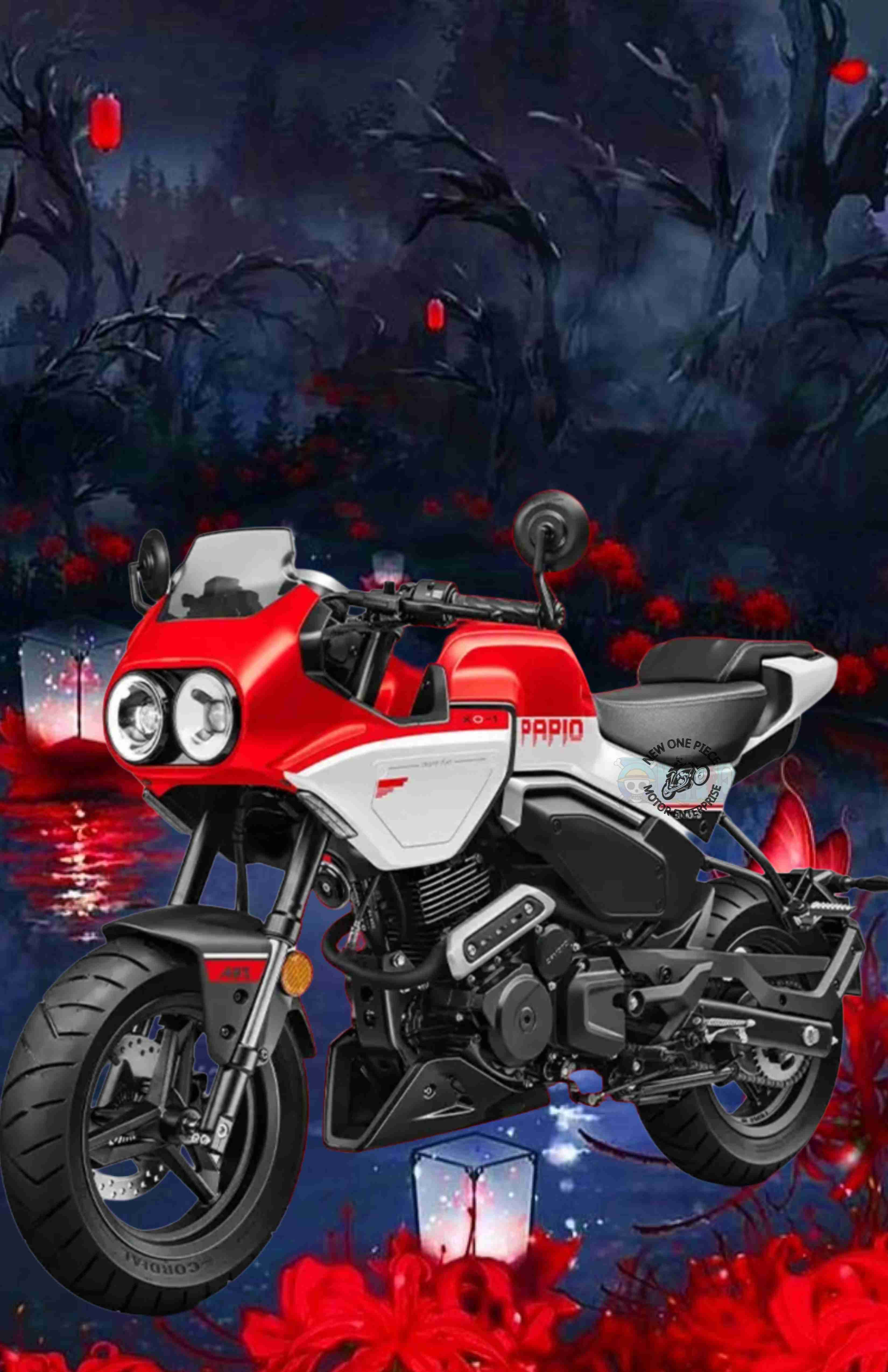 CFMOTO XO PAPIO (FIERY RED)