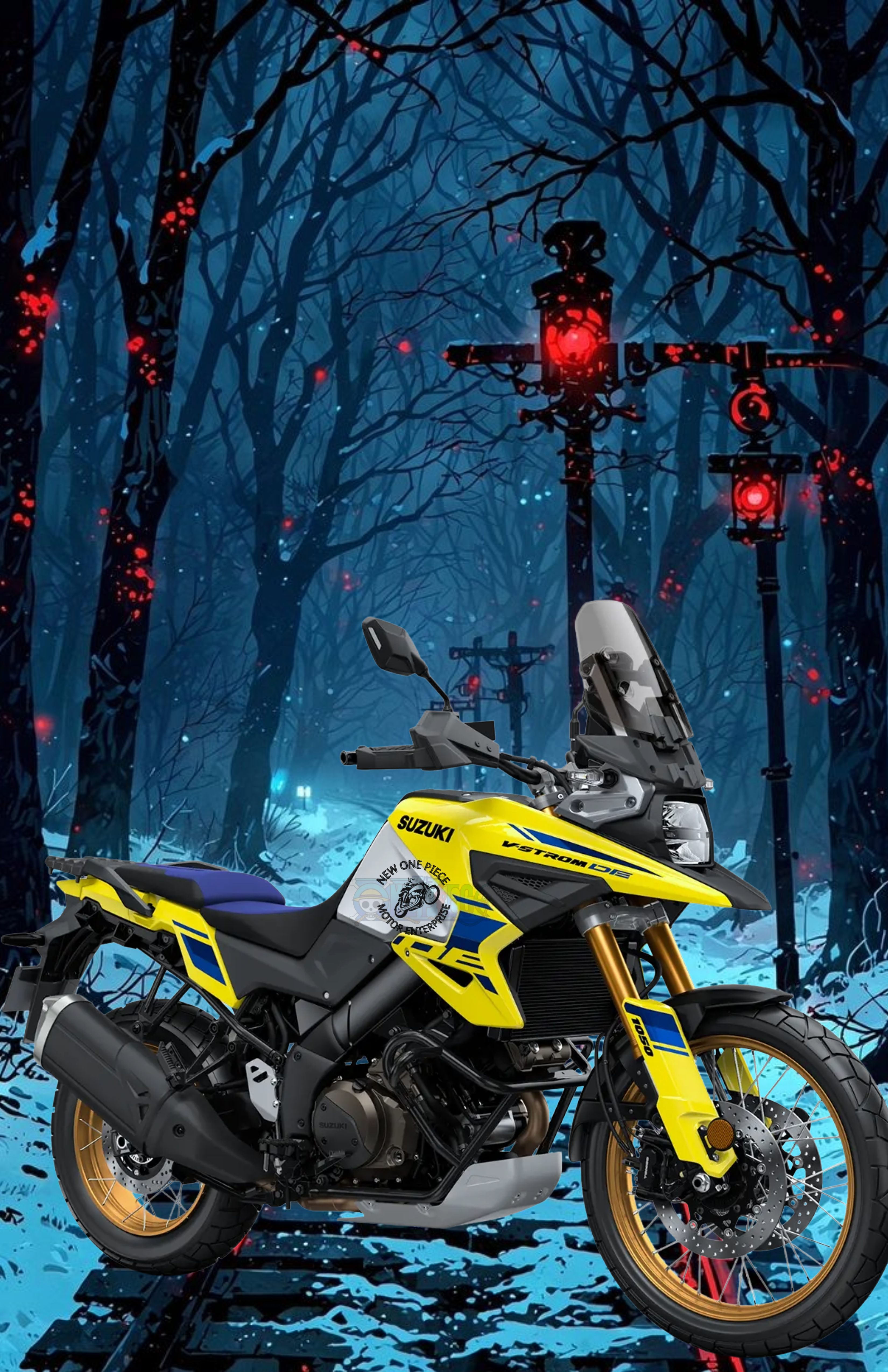 SUZUKI V-STROM 1050DE (CHAMPION YELLOW)
