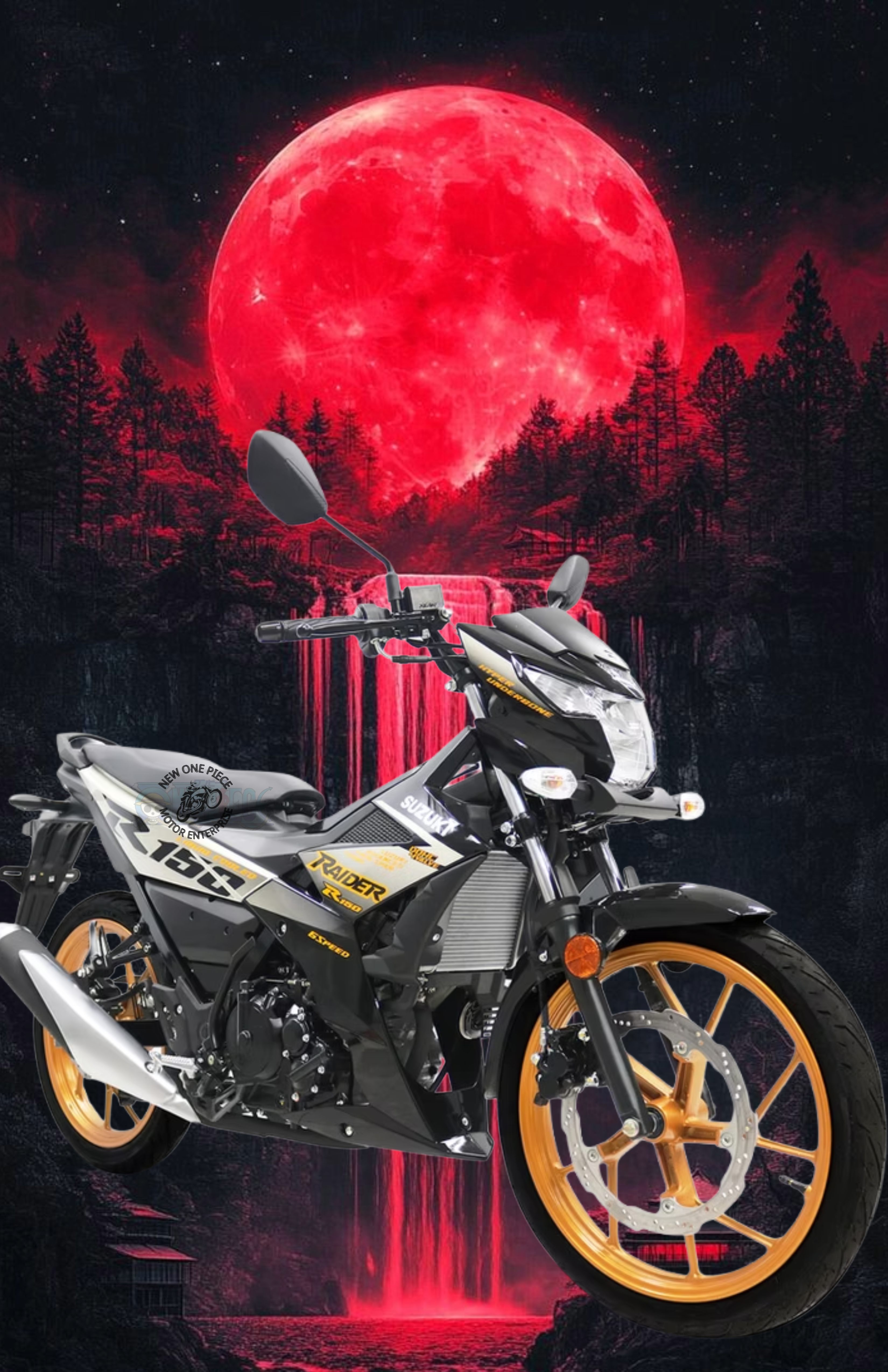 SUZUKI RAIDER R150FI (BRIGHT IVORY)