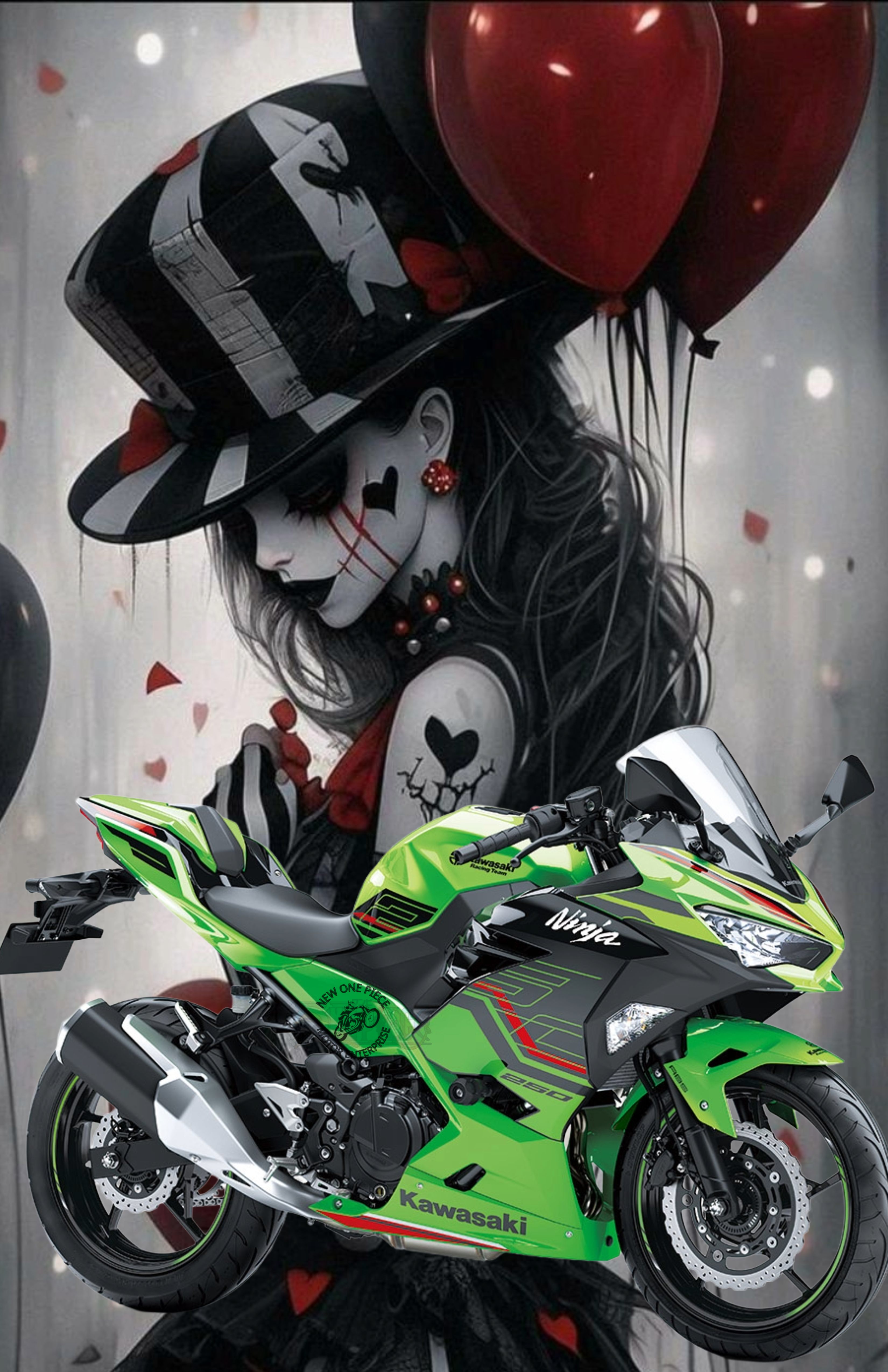 KAWASAKI NINJA 250 ABS (LIME GREEN)