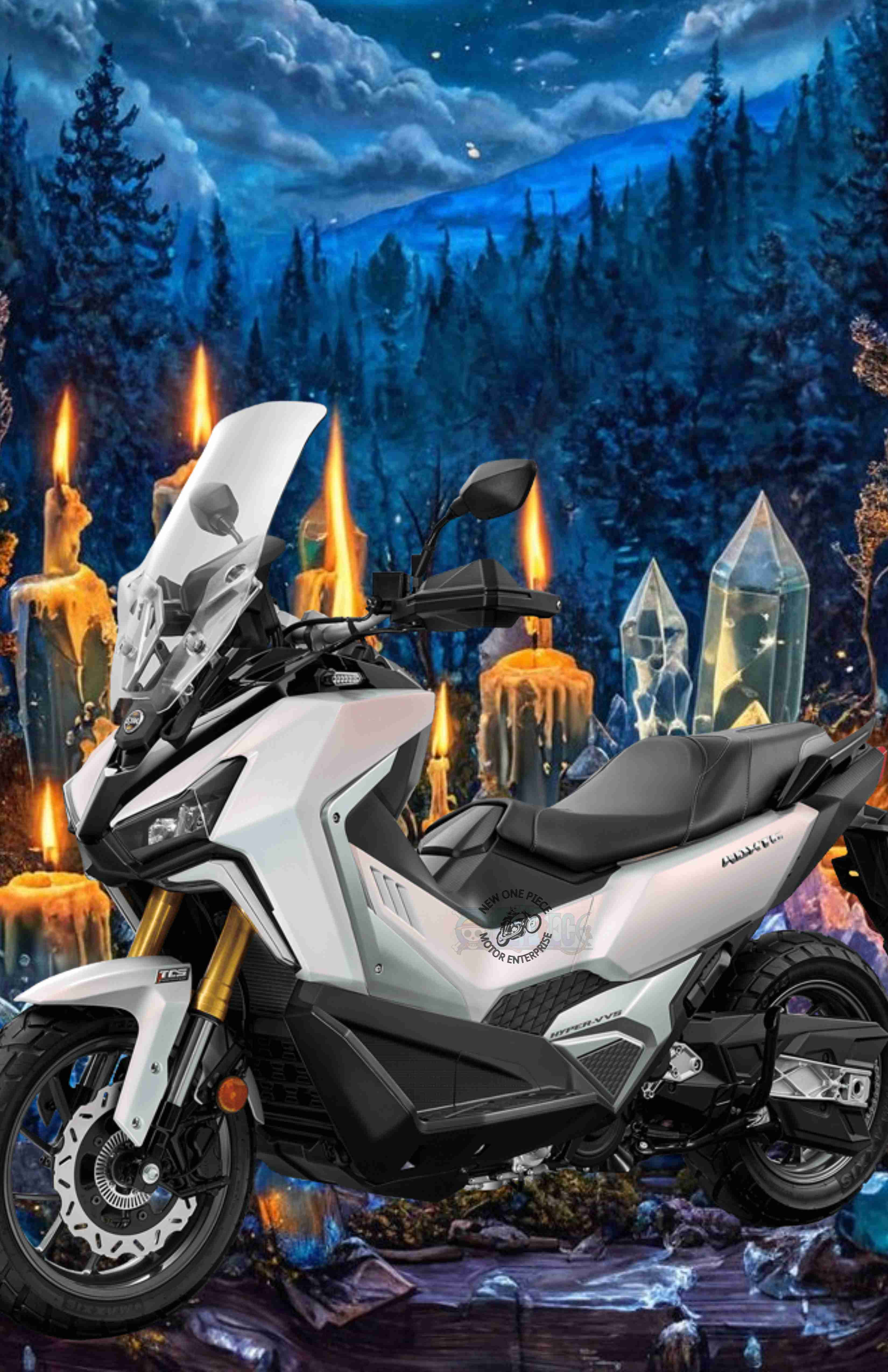 SYM ADXTG 400 (WHITE)