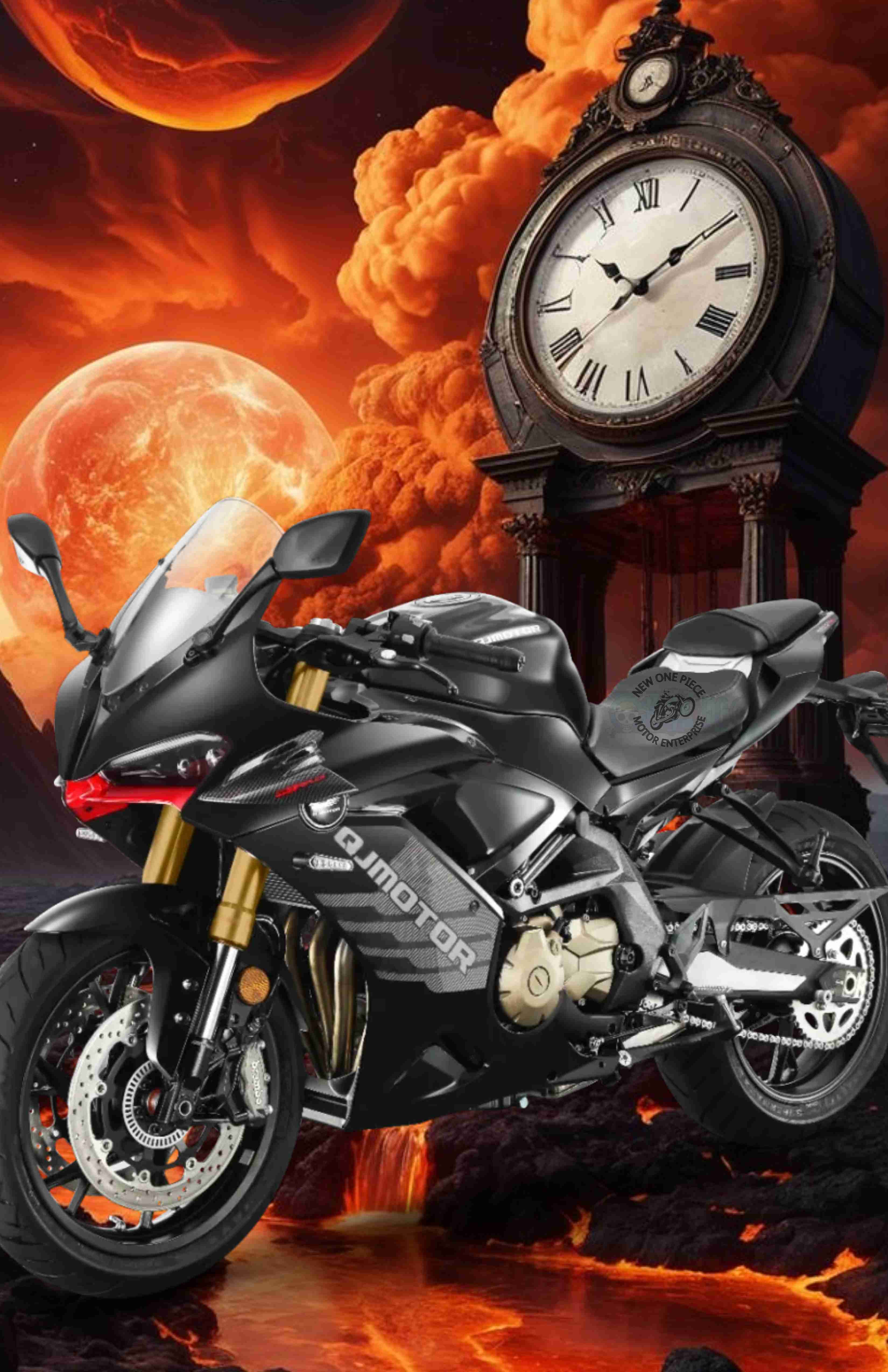 QJMOTOR SRK600RC (MATTE BLACK)