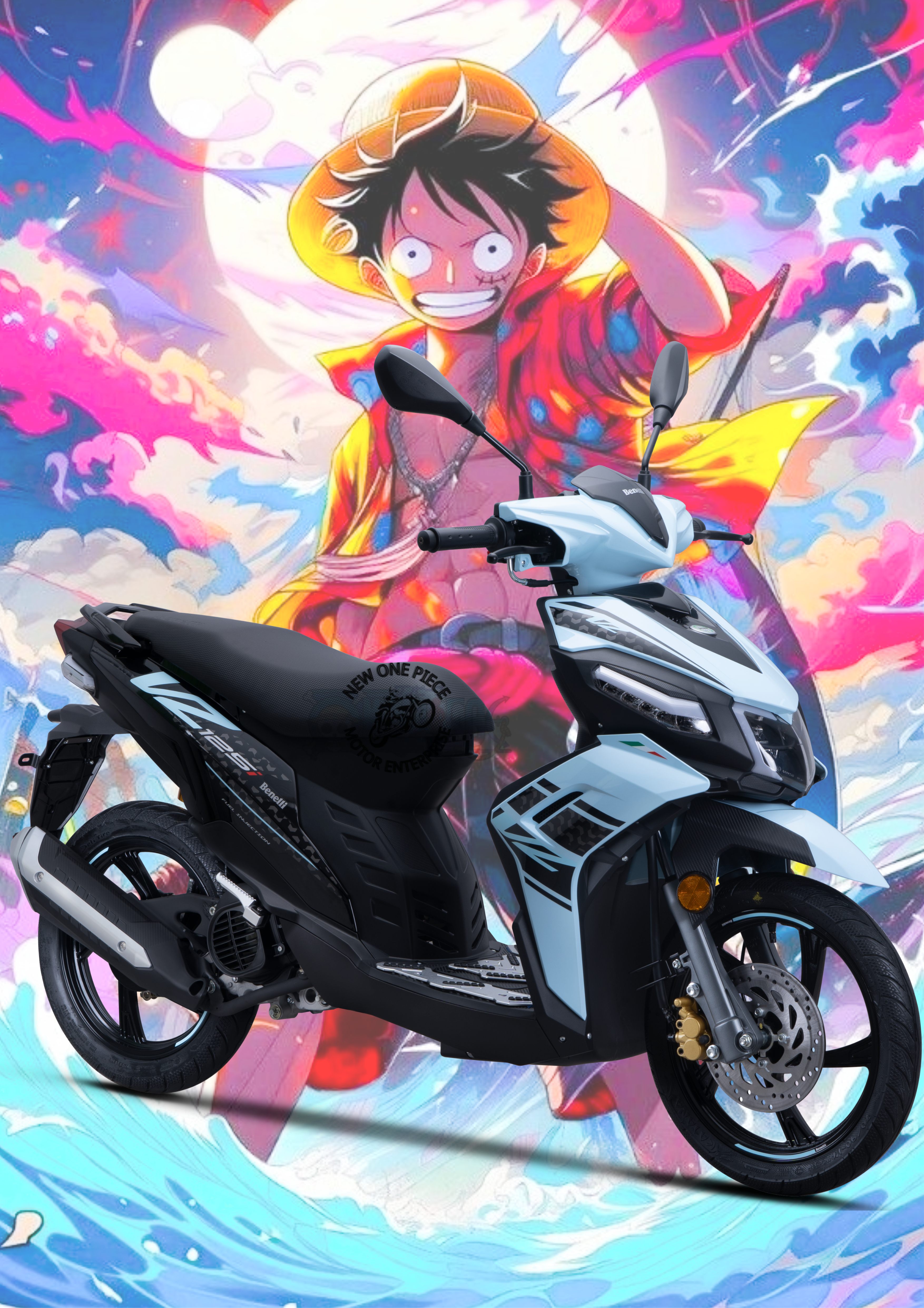 BENELLI VZ125I (LIGHT BLUE)