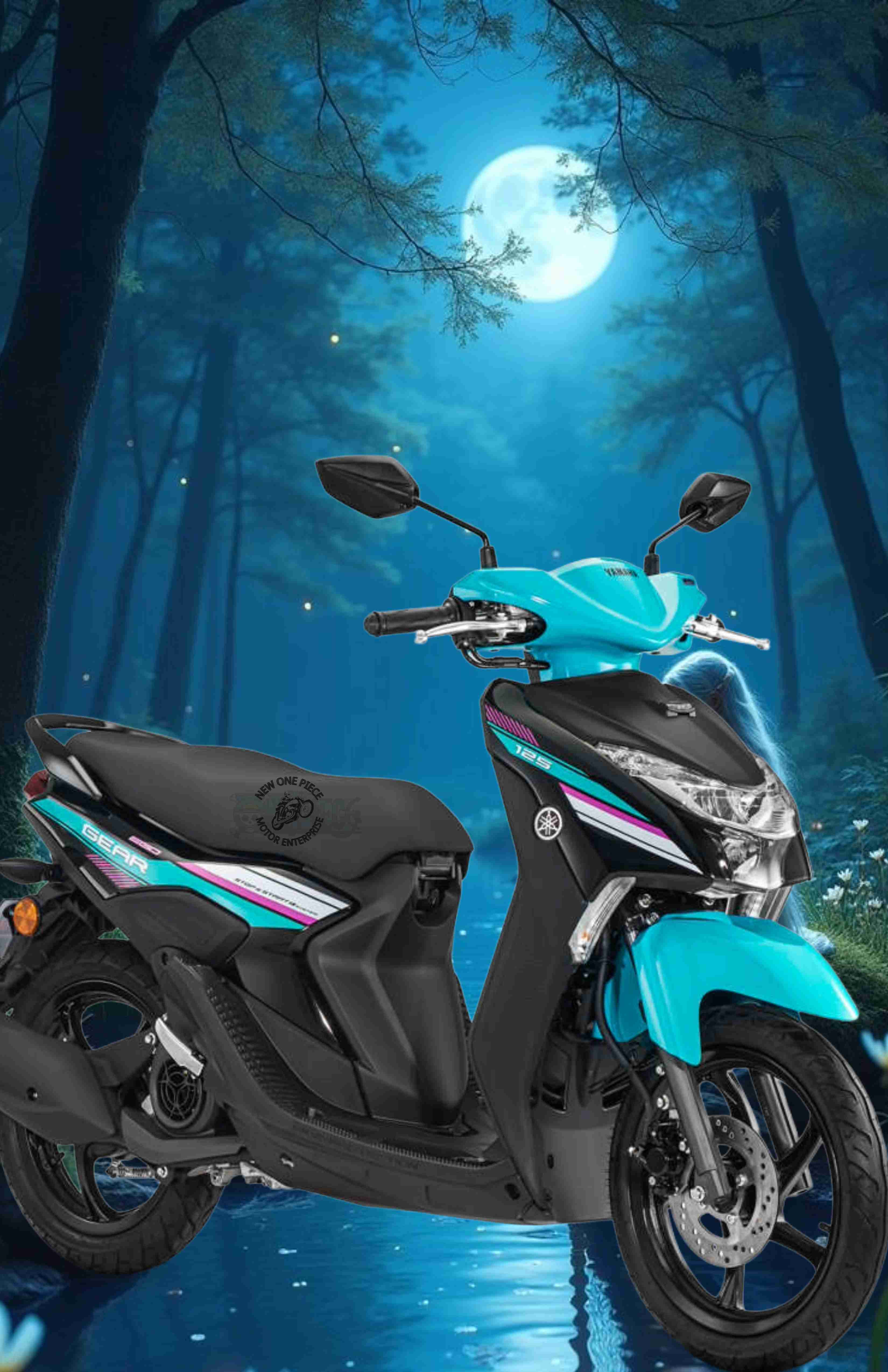 YAMAHA EGO GEAR (CYAN)